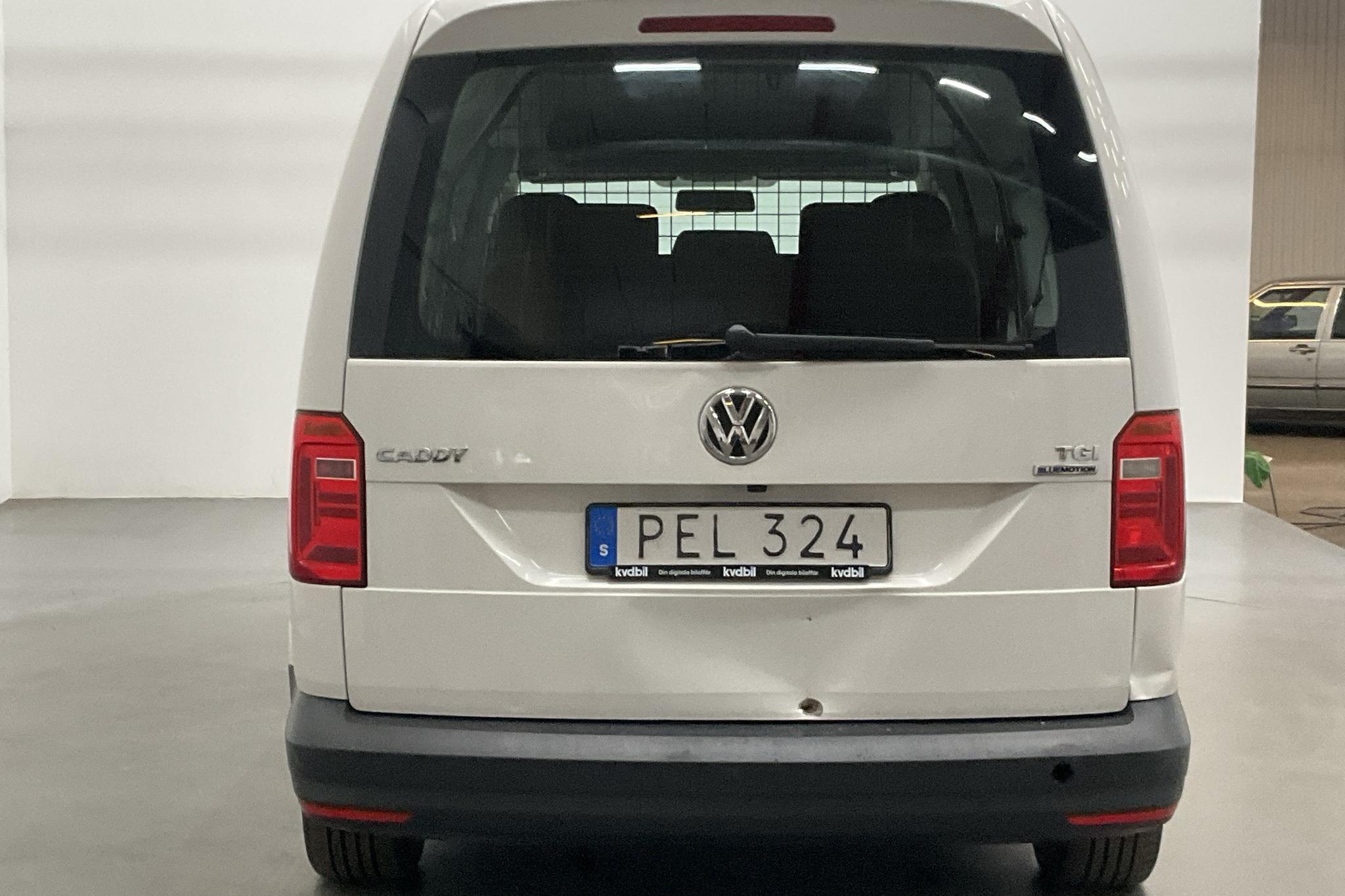 VW Caddy Life Maxi 1.4 TGI (110hk) - 10 044 mil - Automat - vit - 2017