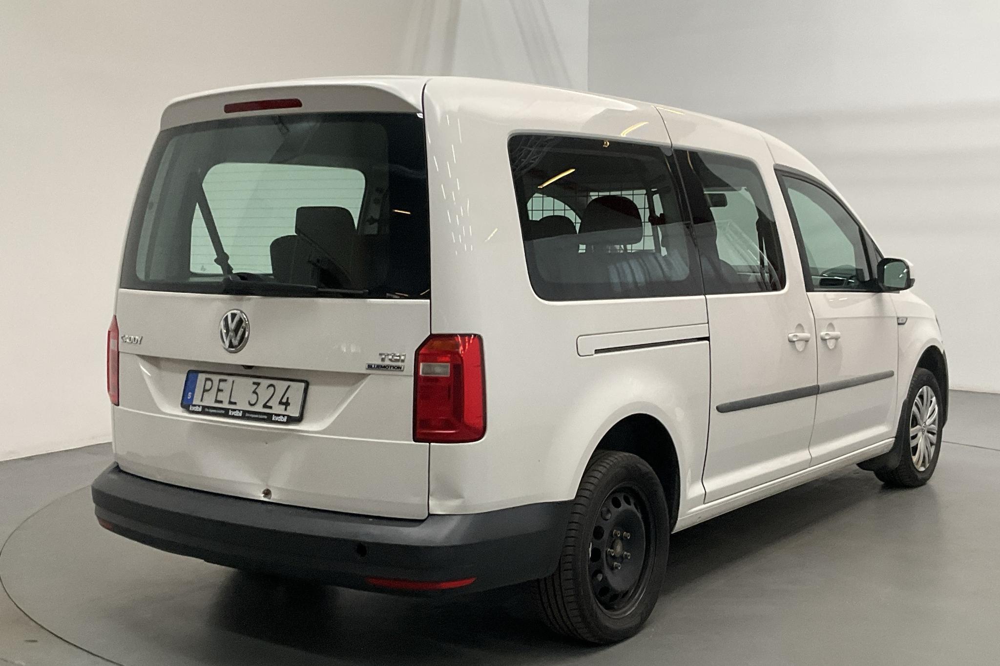 VW Caddy Life Maxi 1.4 TGI (110hk) - 100 440 km - Automatic - white - 2017