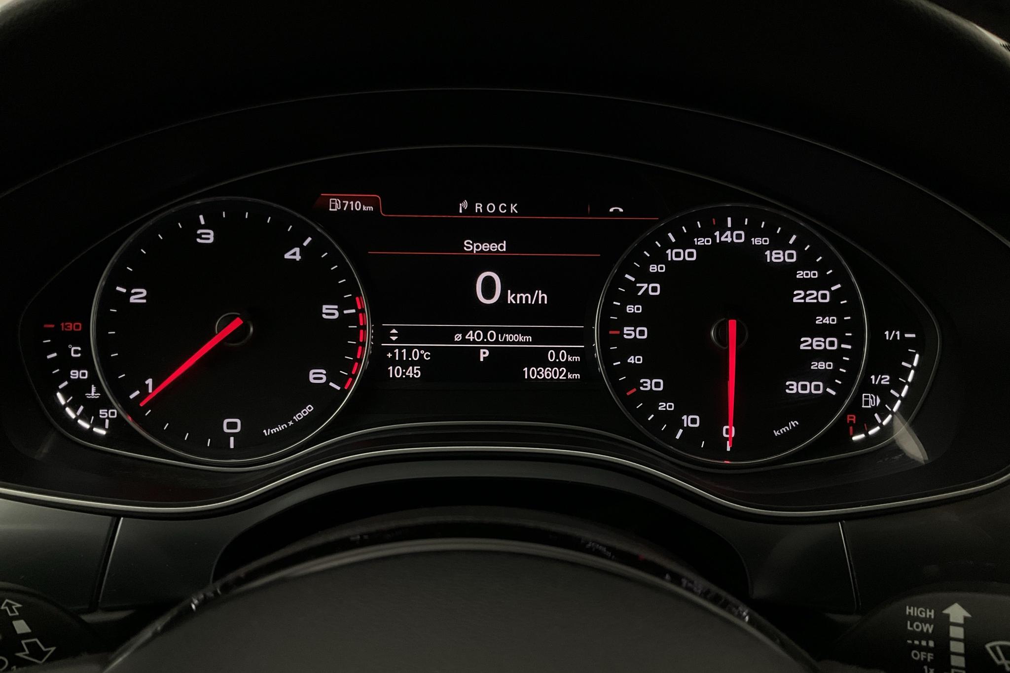 Audi A6 2.0 TDI Avant (177hk) - 103 610 km - Automatyczna - srebro - 2014