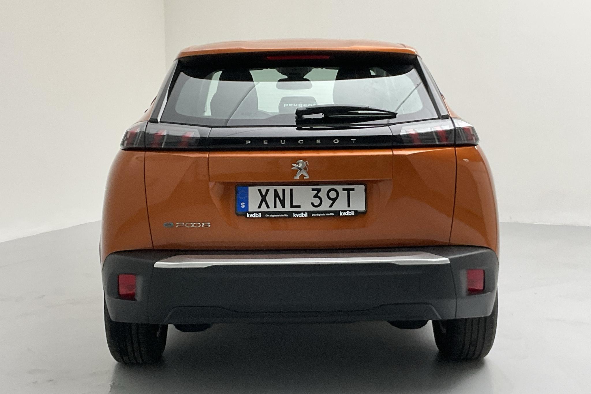 Peugeot e-2008 50 kWh (136hk) - 11 800 km - Automatic - orange - 2022