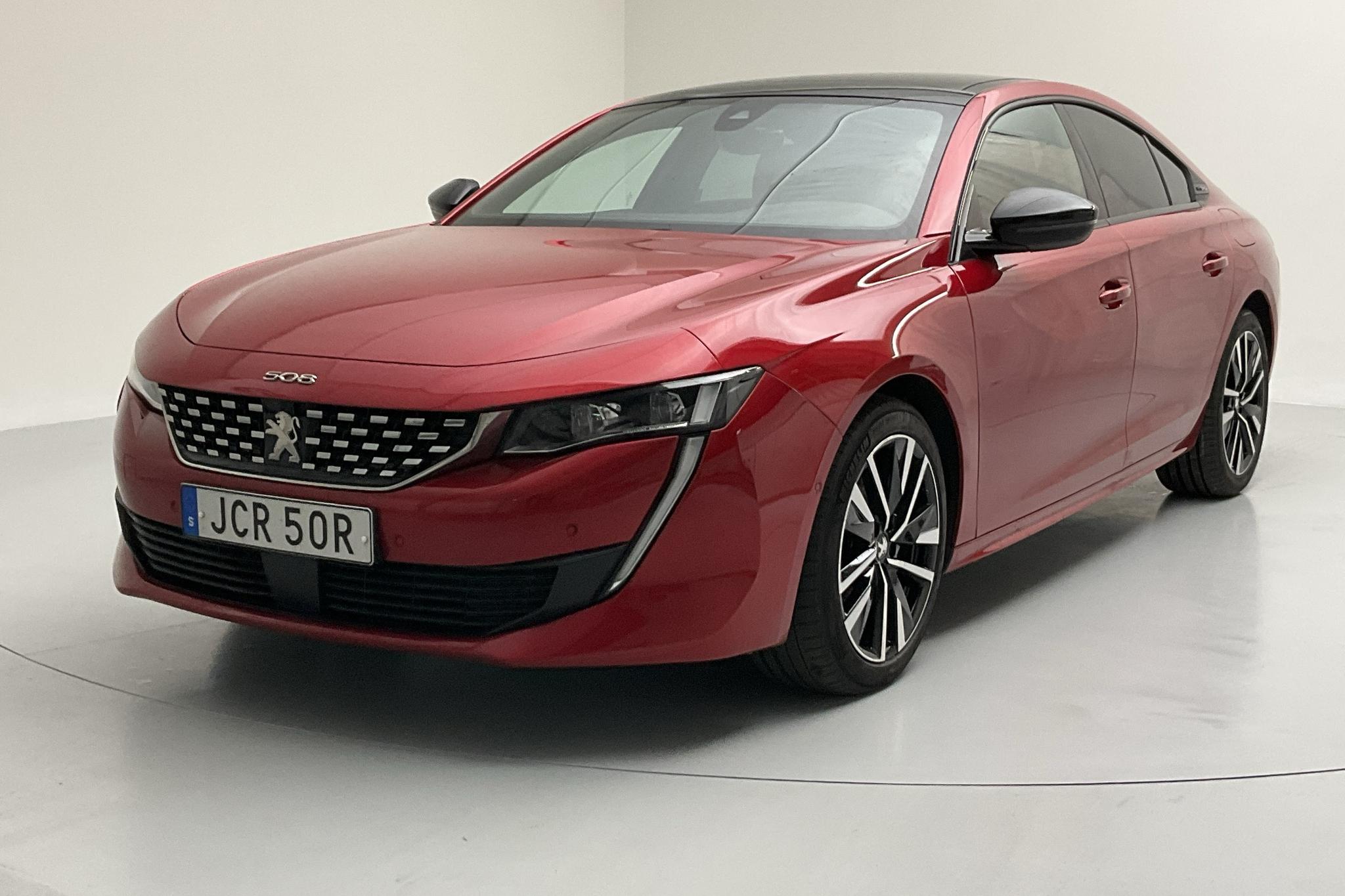 Peugeot 508 1.6 Hybrid 5dr (225hk) - 53 570 km - Automatic - red - 2020