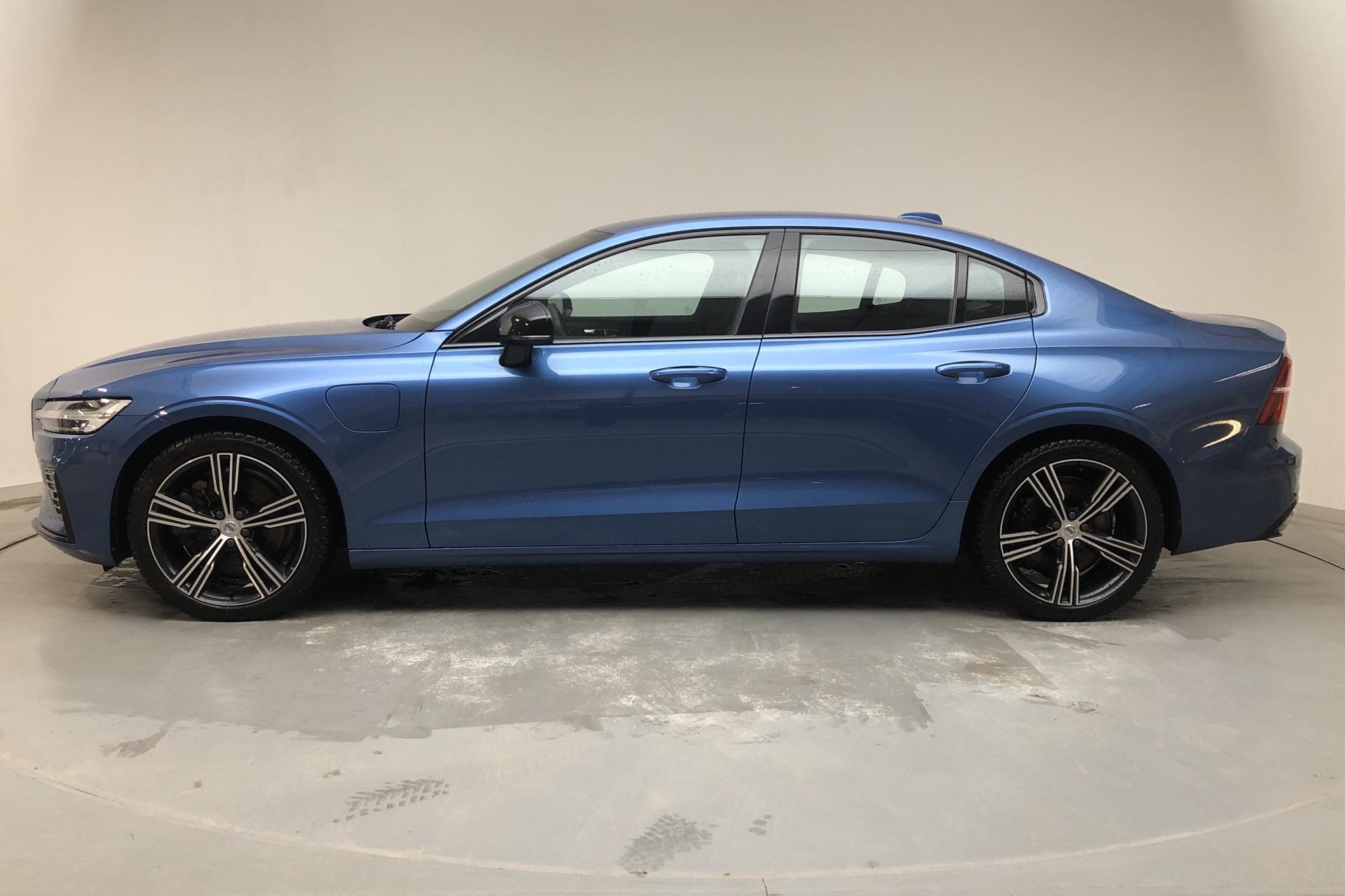 Volvo S60 T8 AWD Recharge (390hk) - 30 320 km - Automatyczna - niebieski - 2021