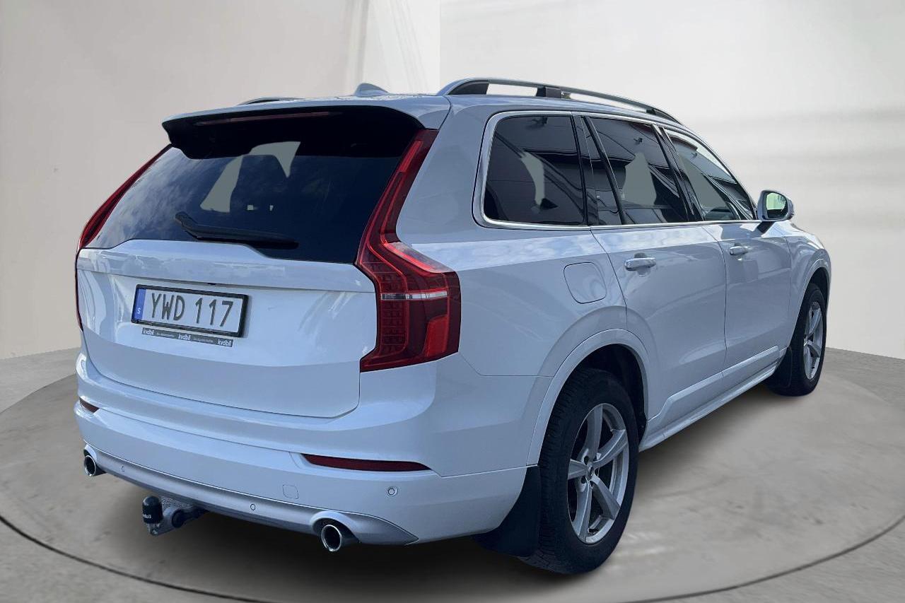 Volvo XC90 D5 AWD (235hk) - 136 600 km - Automatyczna - biały - 2019