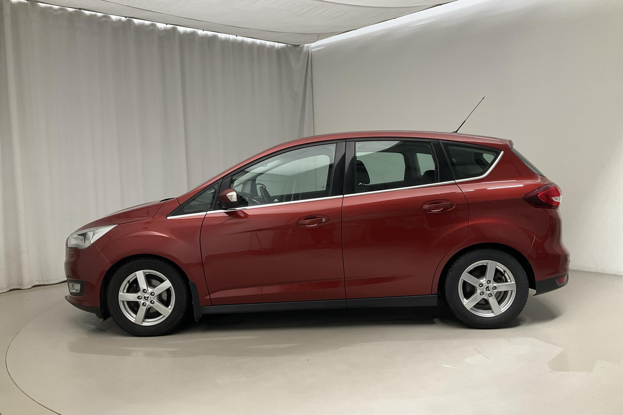 Ford C-MAX 1.0 Ecoboost (125hk) - 14 085 mil - Manuell - röd - 2015