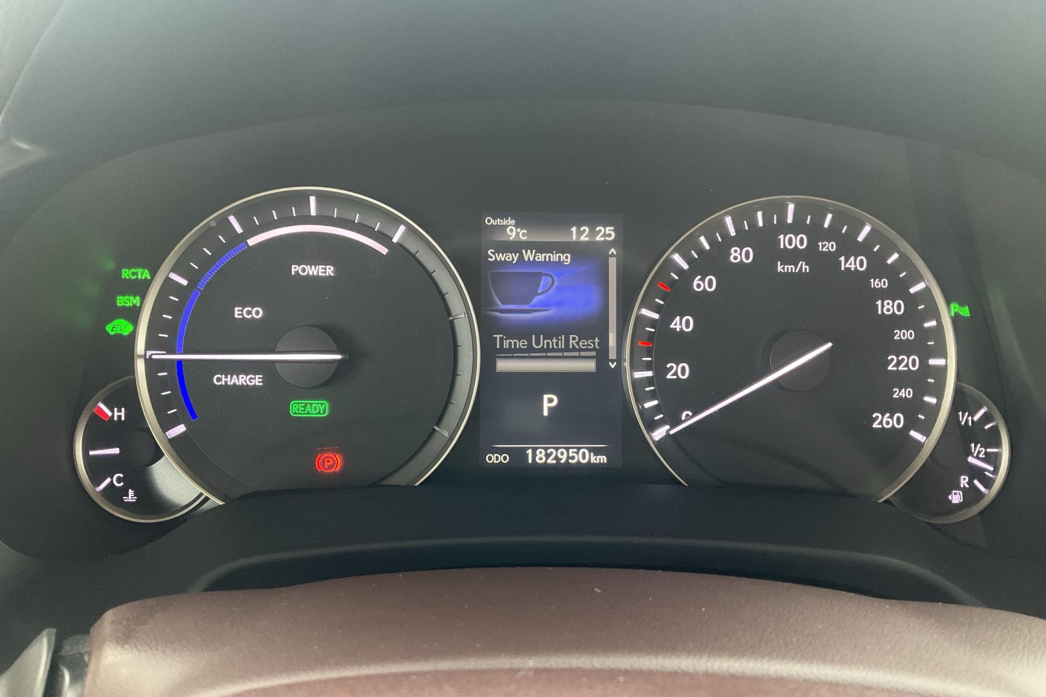 Lexus RX 450h AWD (313hk) - 182 980 km - Automatyczna - czarny - 2017