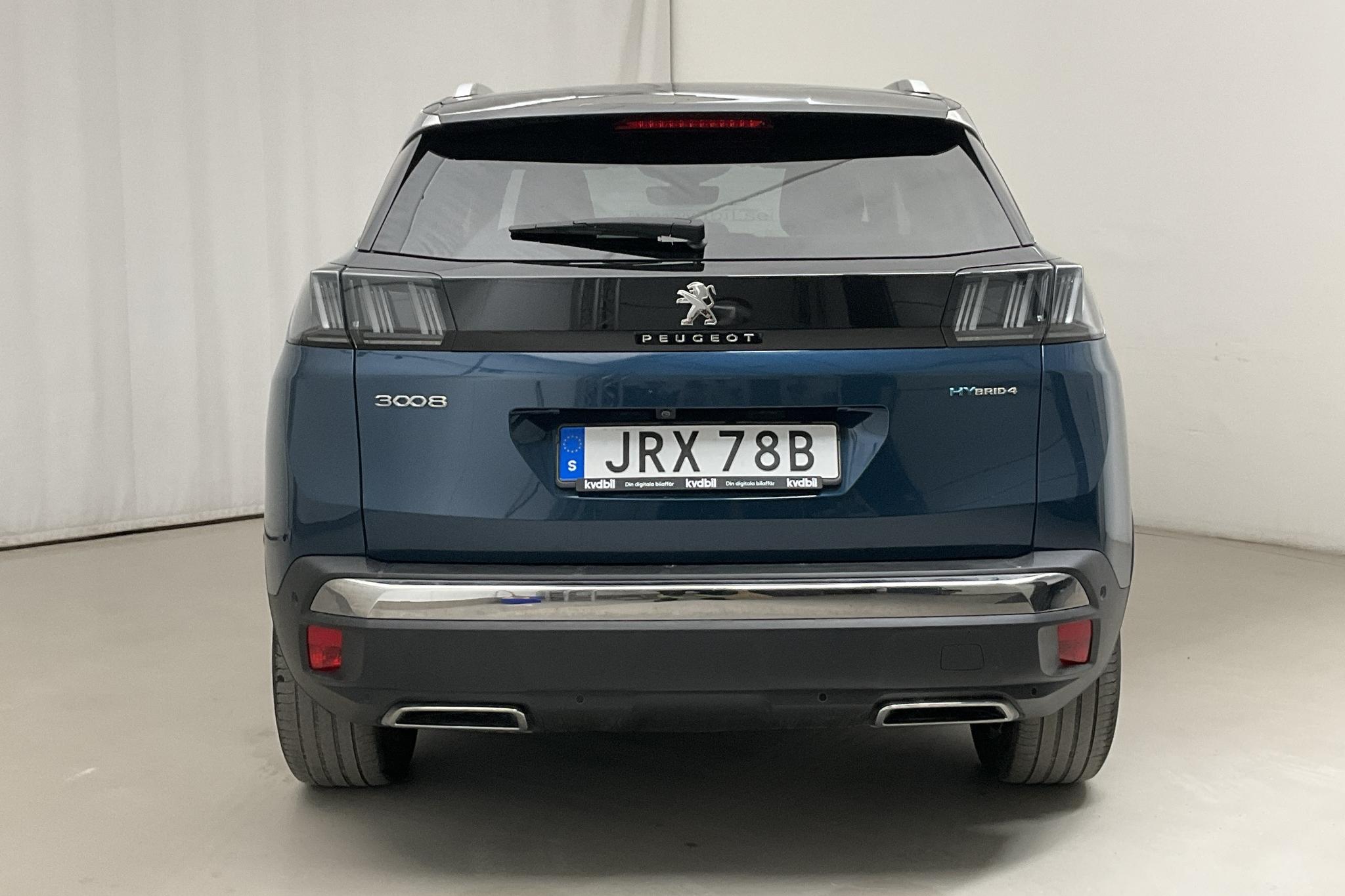 Peugeot 3008 1.6 Plug-in Hybrid 4 (300hk) - 51 050 km - Automatic - blue - 2020