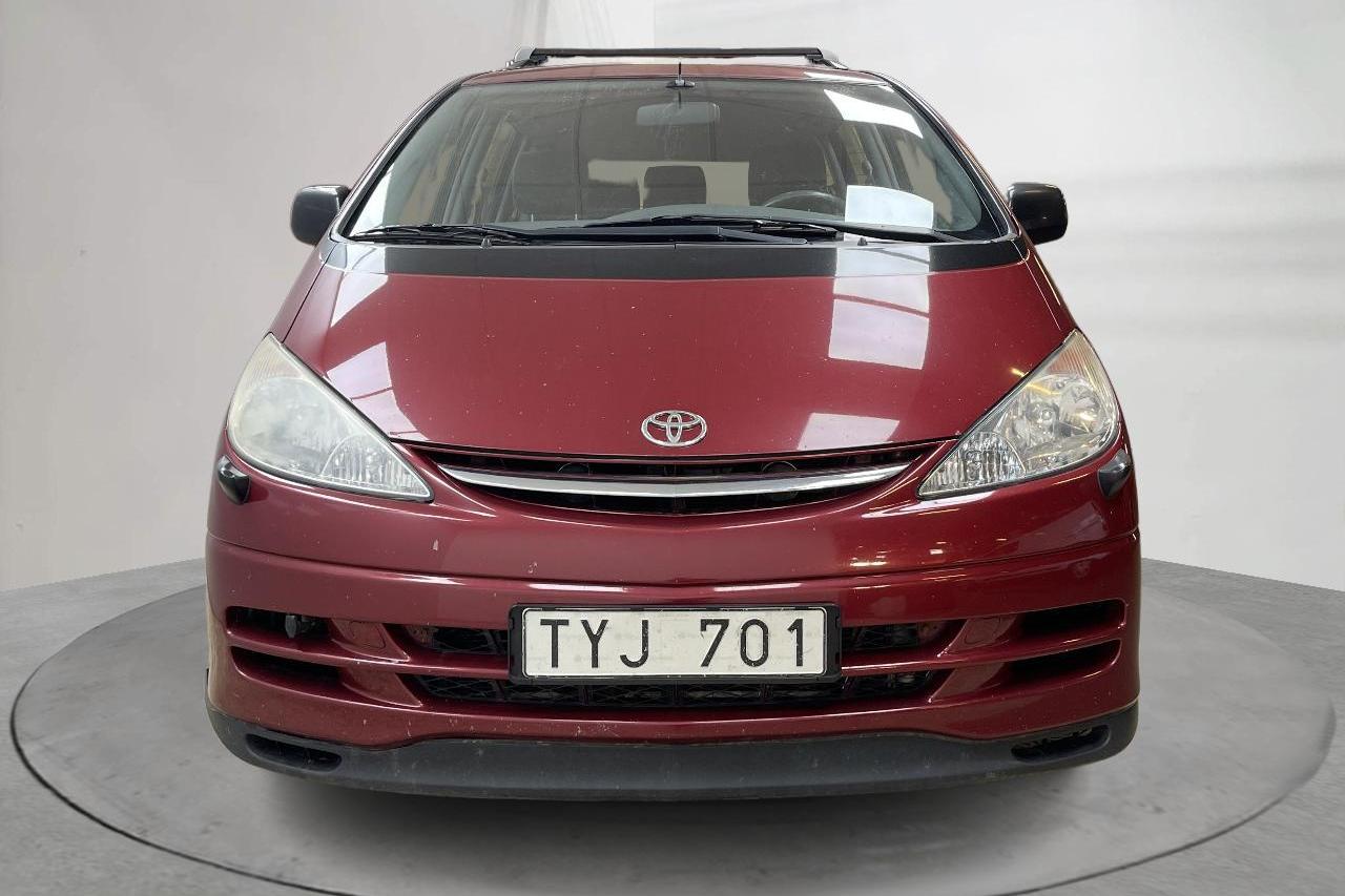 Toyota Previa 2.4 (156hk) - 15 864 mil - Manuell - röd - 2003