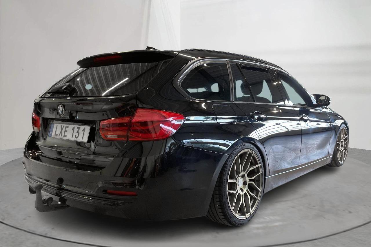 BMW 318d Touring, F31 (150hk) - 173 320 km - Automatyczna - czarny - 2016