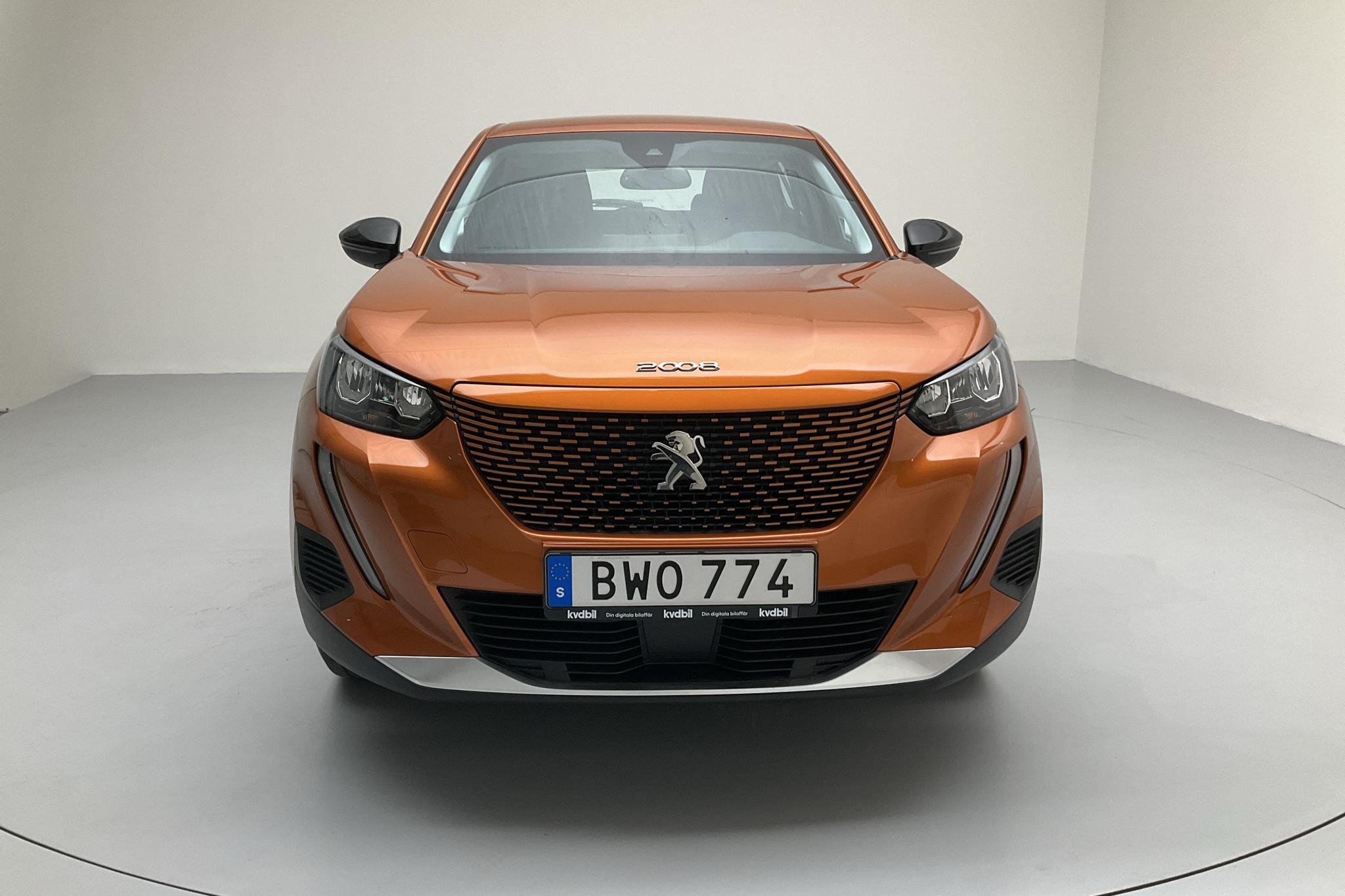 Peugeot e-2008 50 kWh (136hk) - 23 990 km - Automatic - orange - 2022