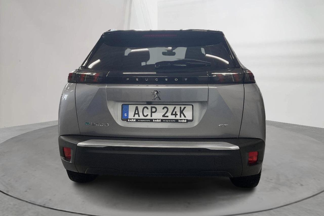 Peugeot e-2008 50 kWh (136hk) - 49 870 km - Automatyczna - szary - 2021