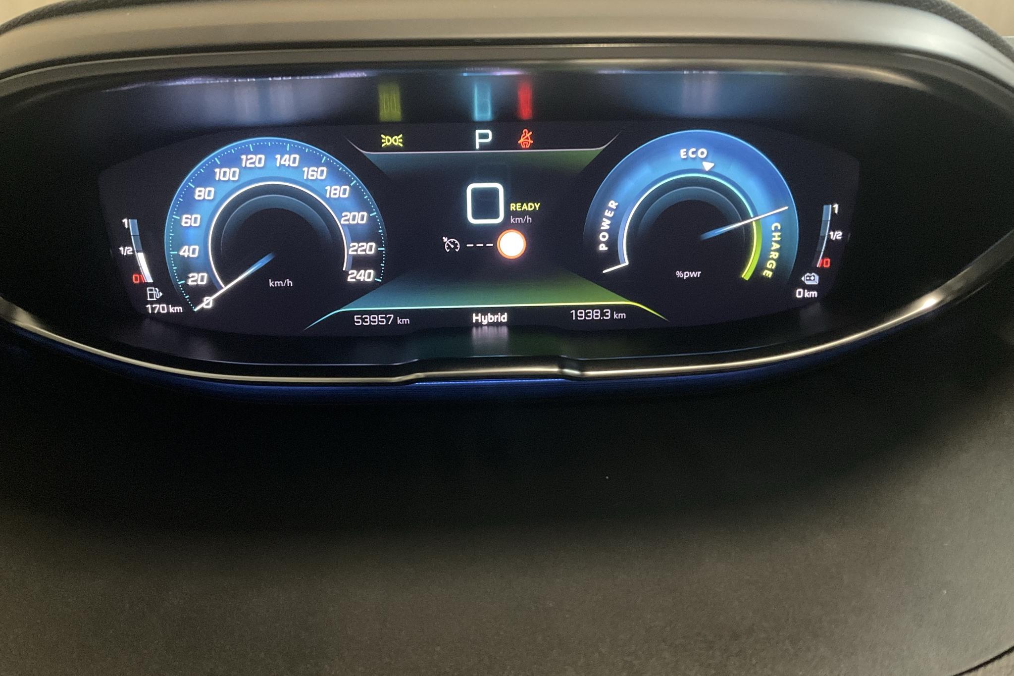 Peugeot 3008 1.6 Plug-in Hybrid 4 (300hk) - 5 395 mil - Automat - blå - 2021