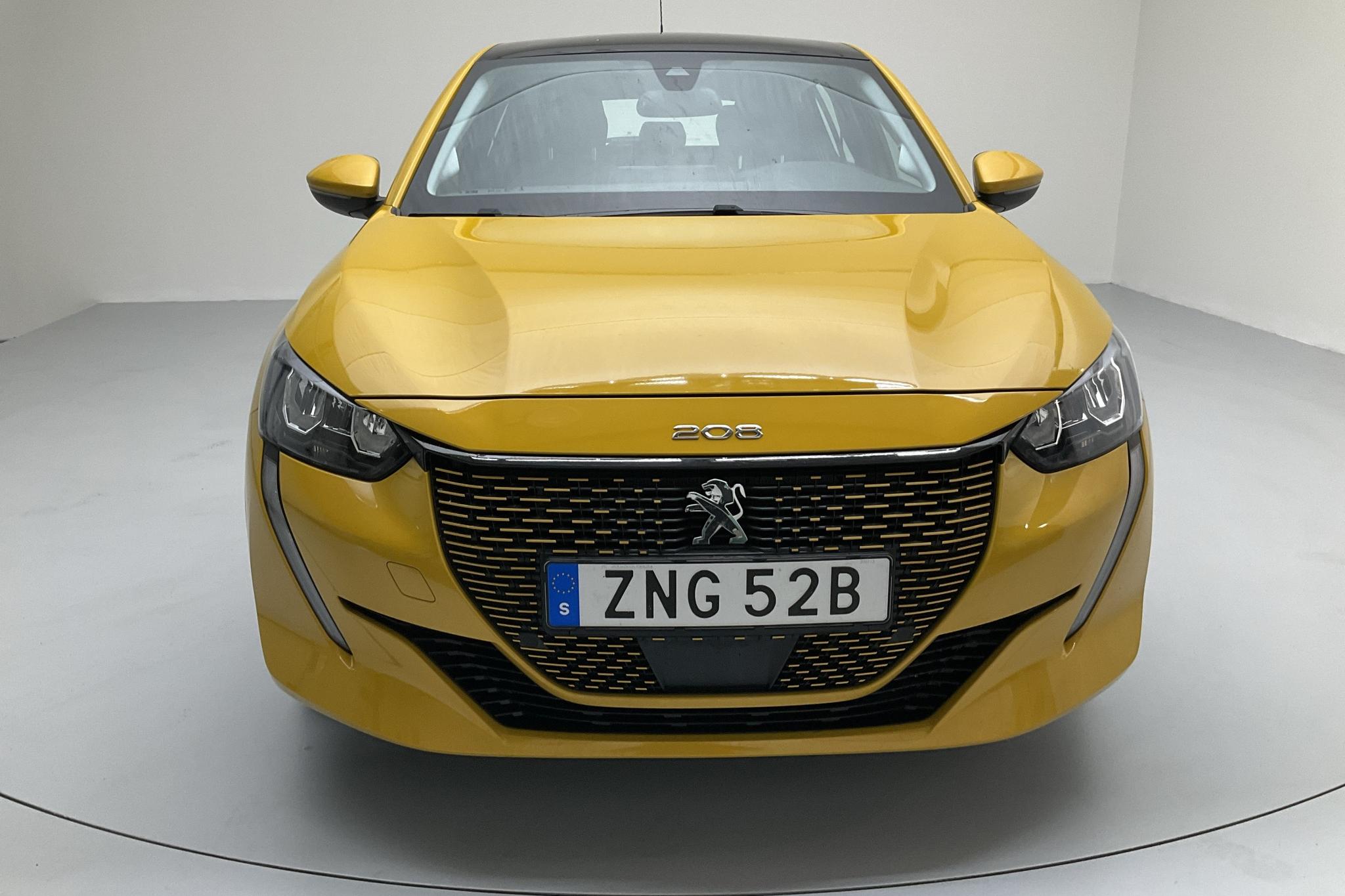 Peugeot e-208 50 kWh 5dr (136hk) - 31 280 km - Automatic - yellow - 2020