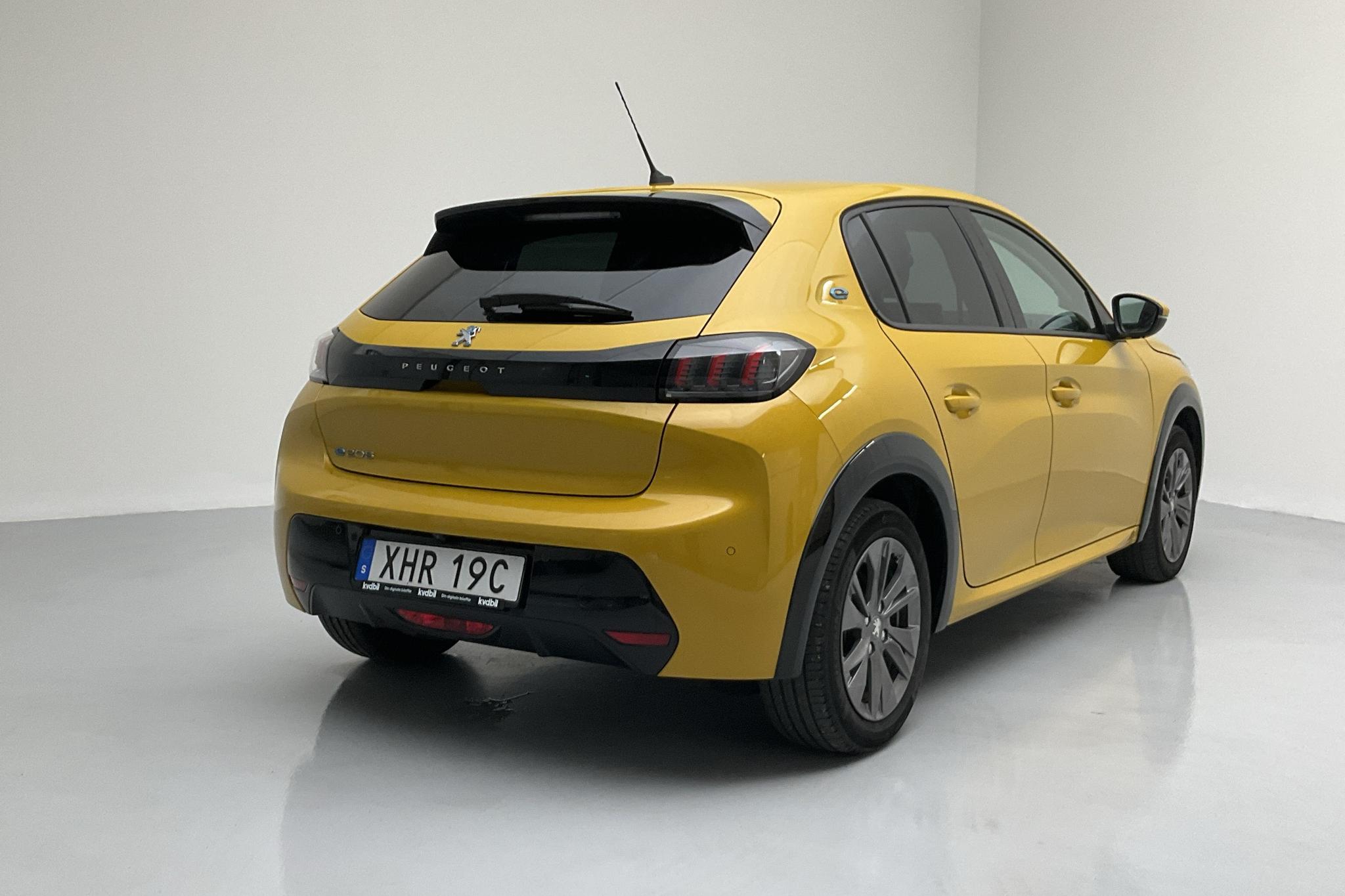 Peugeot e-208 50 kWh 5dr (136hk) - 47 220 km - Automatic - yellow - 2020