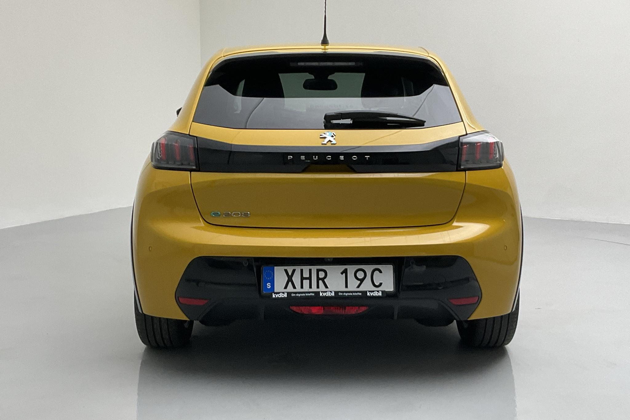 Peugeot e-208 50 kWh 5dr (136hk) - 47 220 km - Automatic - yellow - 2020