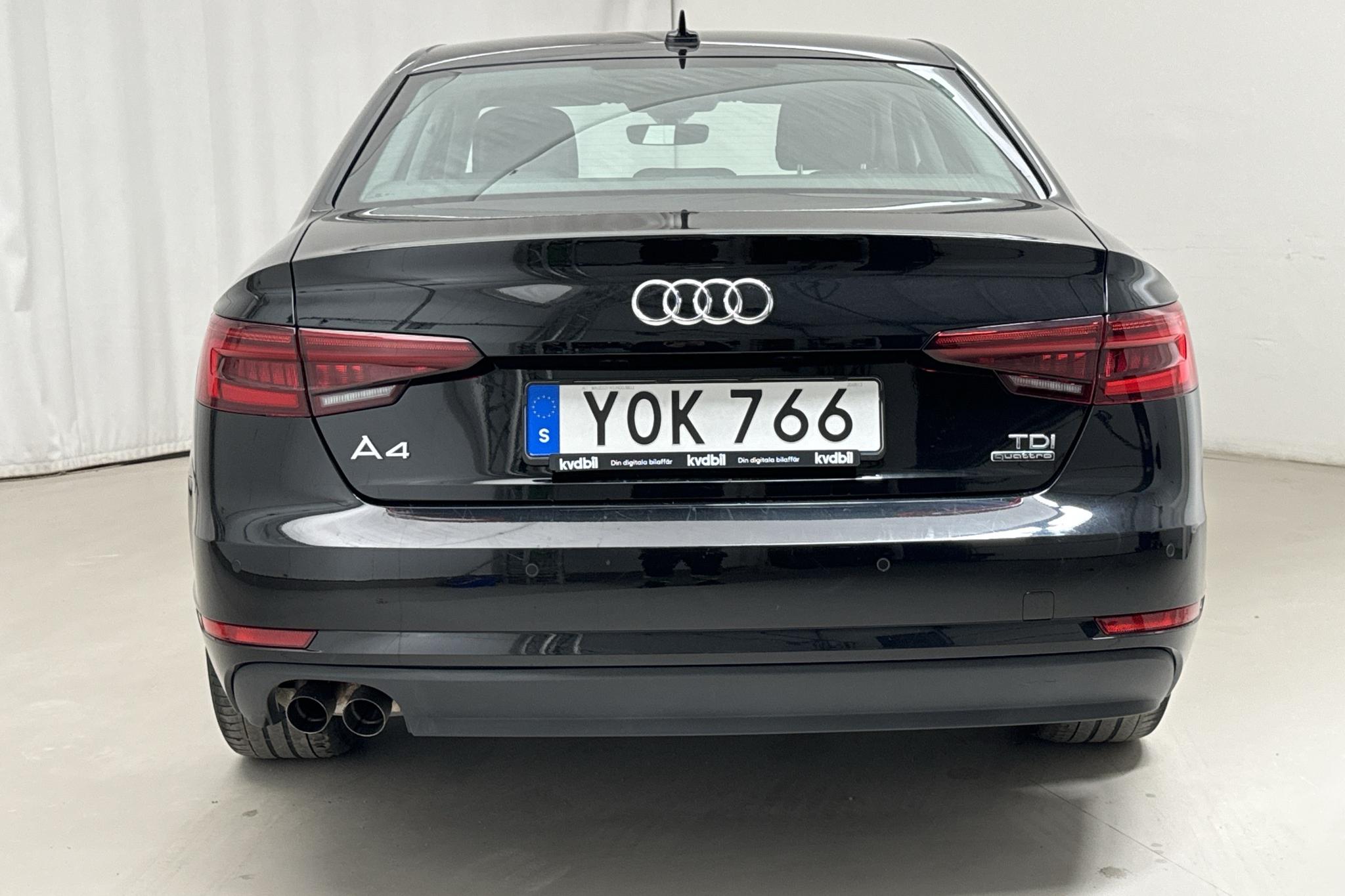 Audi A4 2.0 TDI quattro (190hk) - 8 918 mil - Automat - svart - 2018