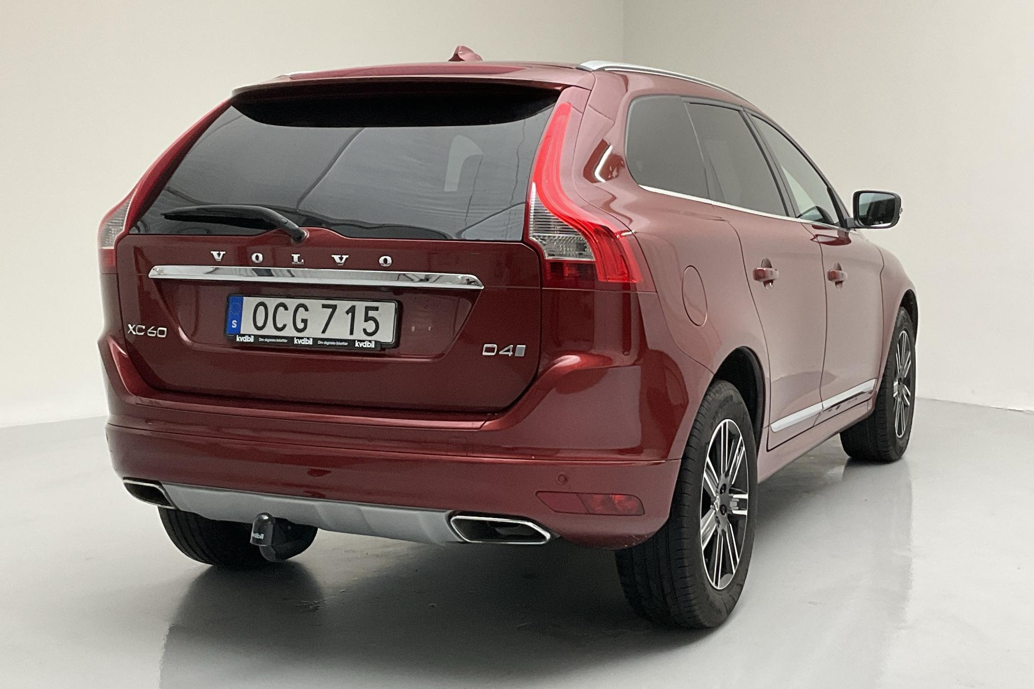 Volvo XC60 D4 2WD (190hk) - 169 790 km - Automatic - red - 2017