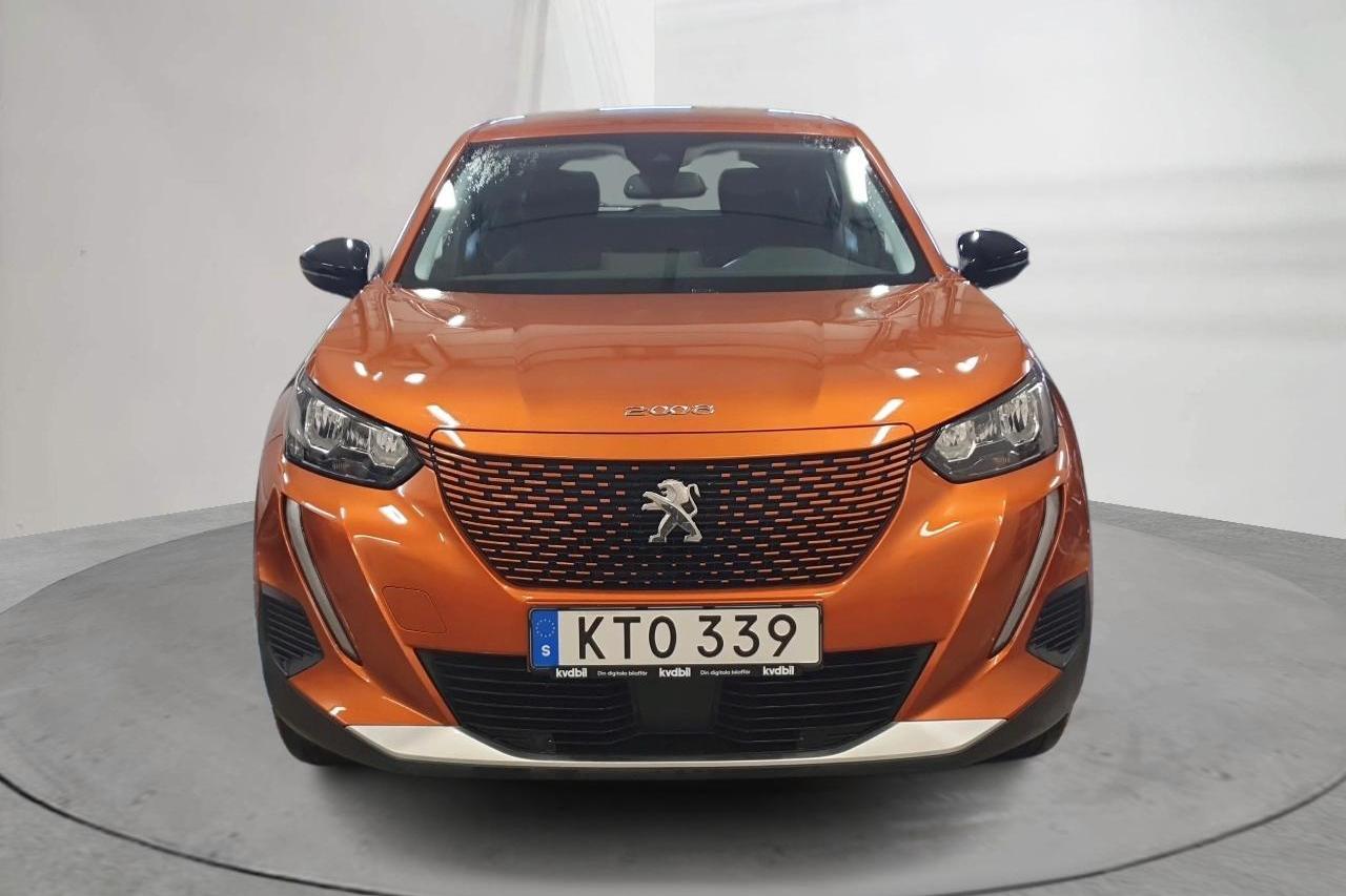 Peugeot e-2008 50 kWh (136hk) - 32 130 km - Automatic - orange - 2022