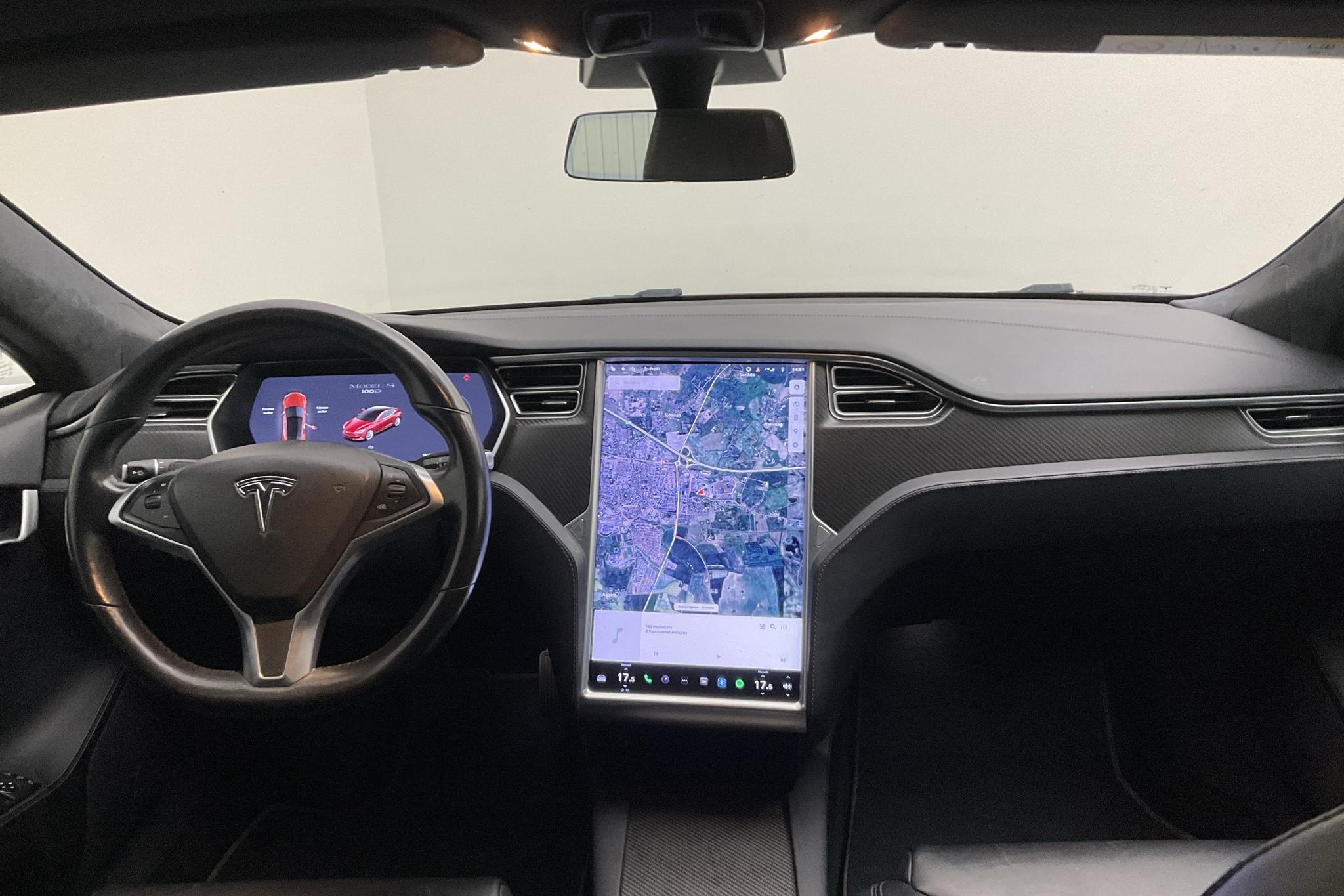 Tesla Model S 100D - 288 570 km - Automatic - red - 2017