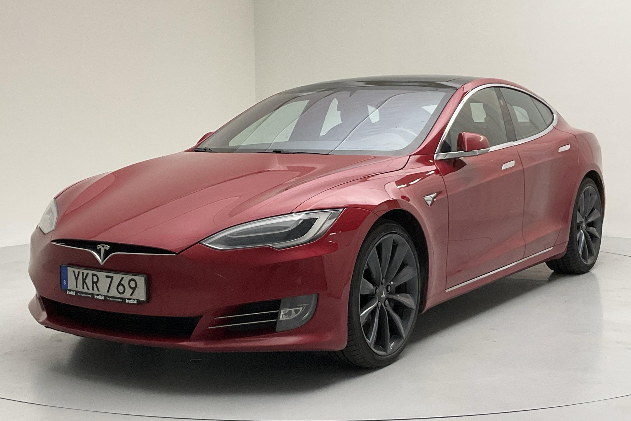 Tesla Model S 100D - 28 857 mil - Automat - röd - 2017