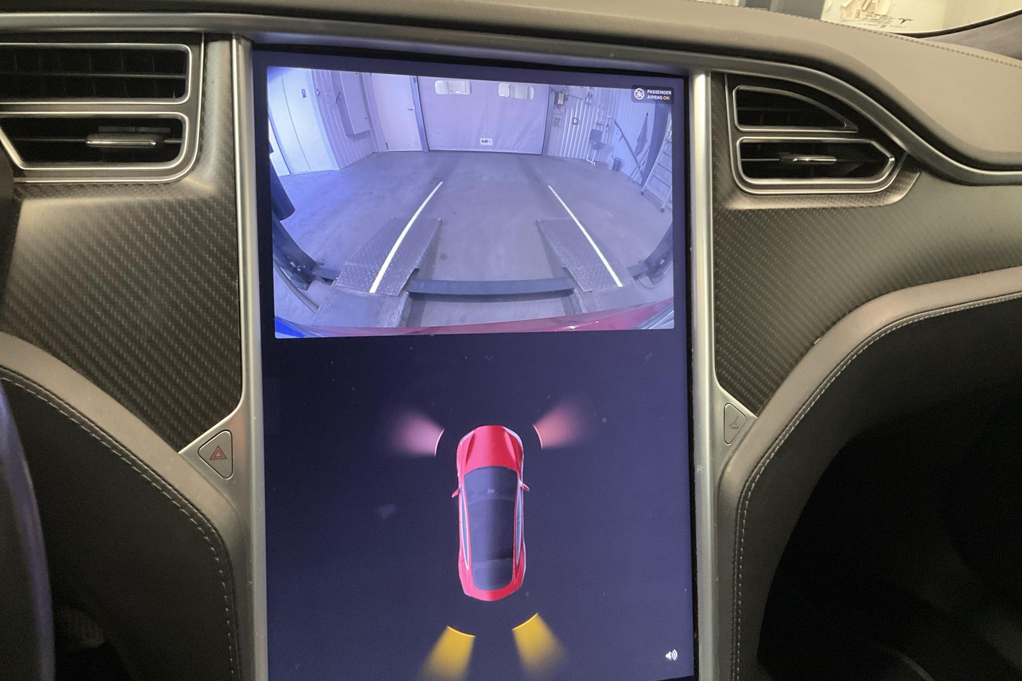 Tesla Model S 100D - 288 570 km - Automatic - red - 2017