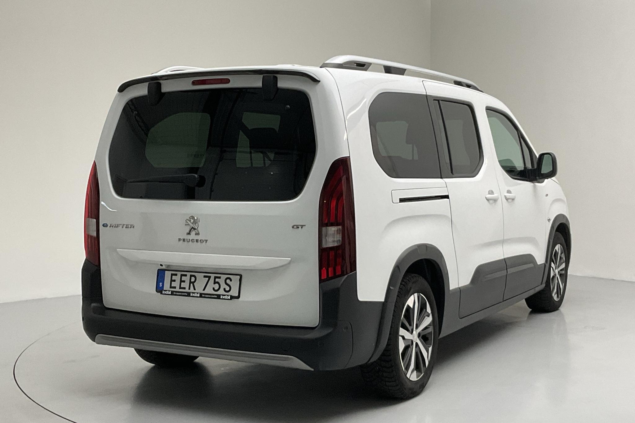 Peugeot e-Rifter 50 kWh (136hk) - 54 840 km - Automatic - white - 2022