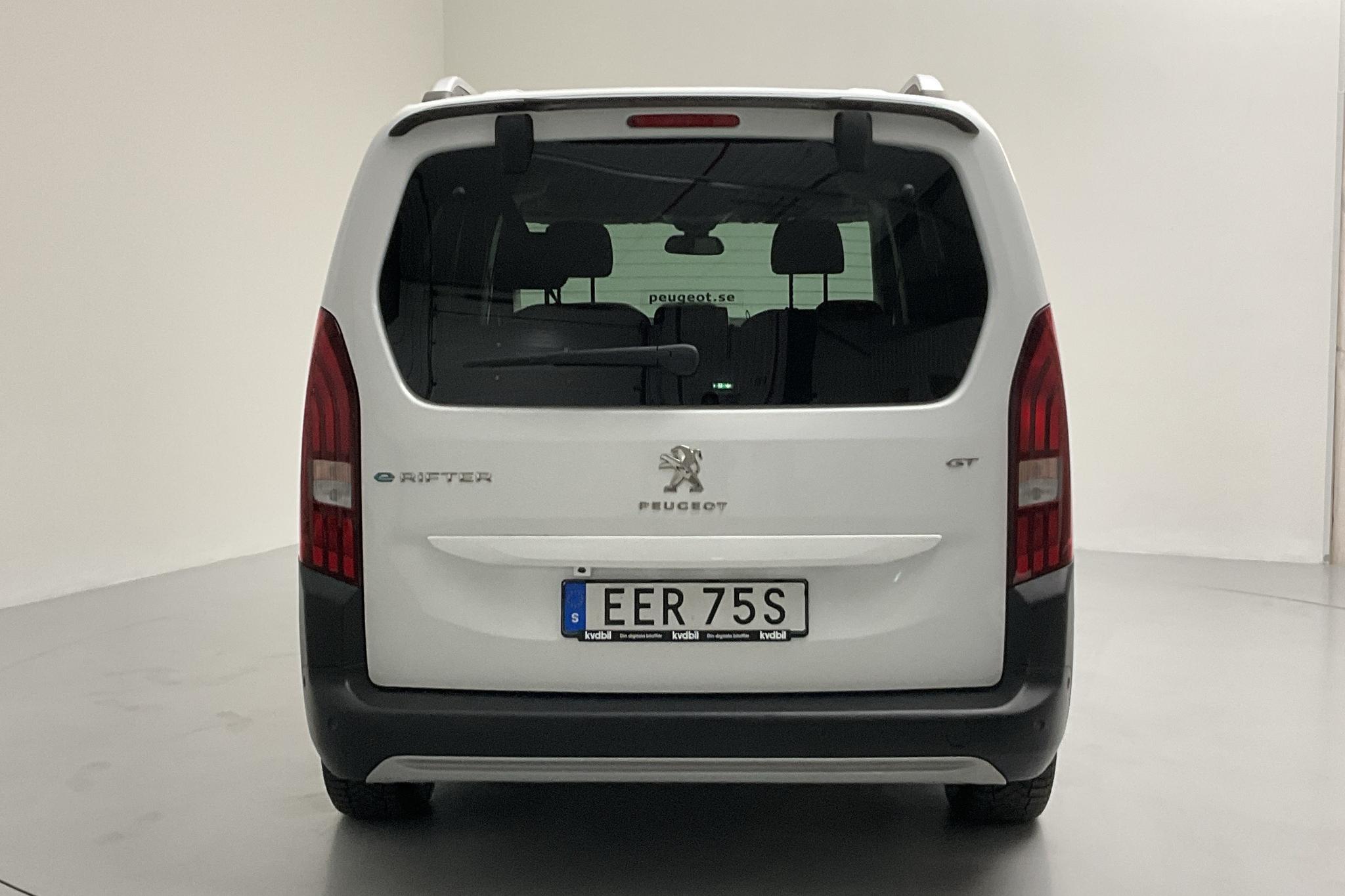 Peugeot e-Rifter 50 kWh (136hk) - 5 484 mil - Automat - vit - 2022