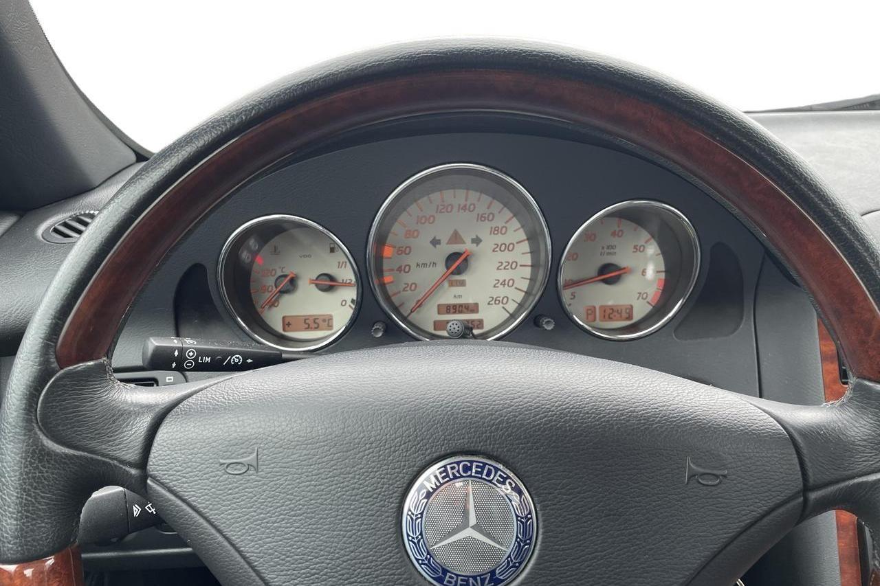 Mercedes SLK 200 Kompressor R170 (163hk) - 55 360 km - Automatic - Dark Blue - 2000