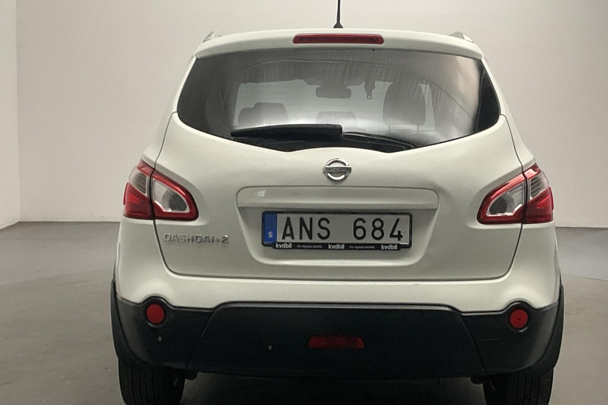 Nissan Qashqai+2 1.6 (117hk) - 154 230 km - Manualna - biały - 2013