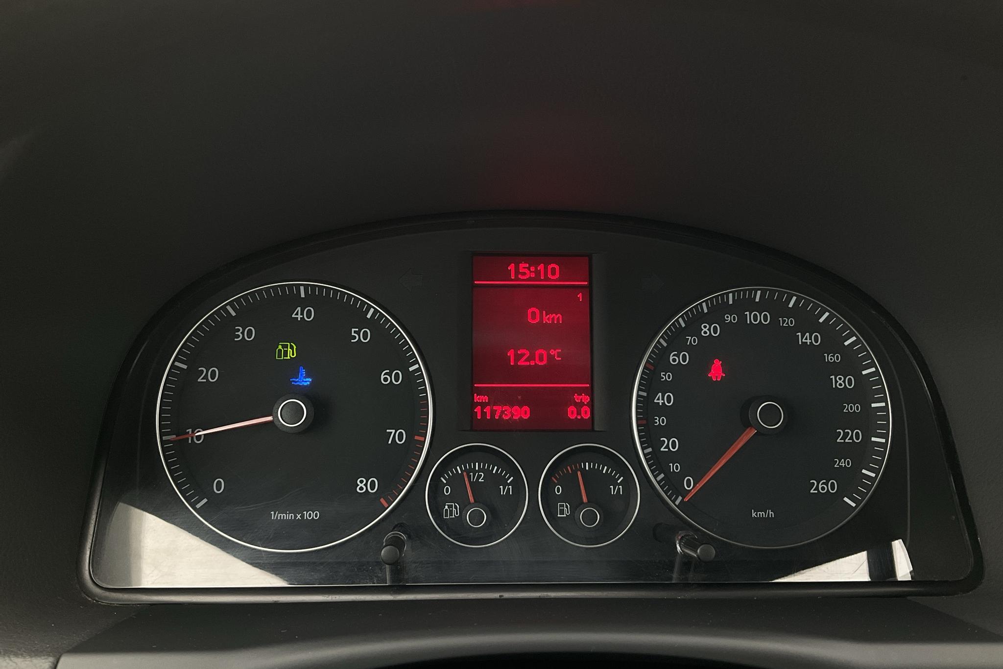 VW Touran 1.4 TSI EcoFuel (150hk) - 117 390 km - Manual - Dark Grey - 2010