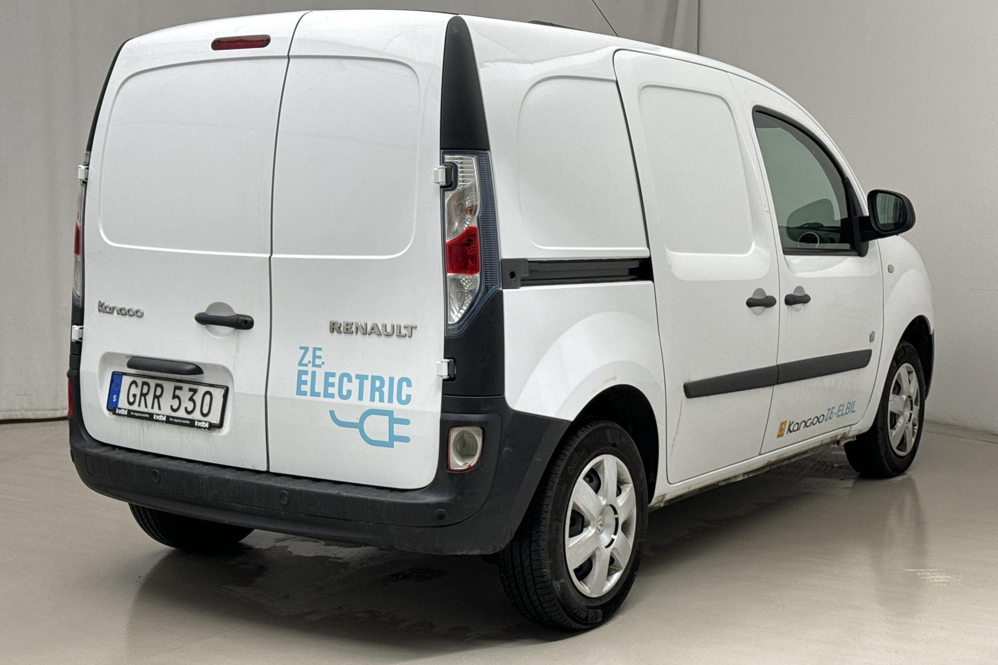 Renault Kangoo II Z.E. 22 kWh Skåp (60hk) - 2 297 mil - Automat - vit - 2015