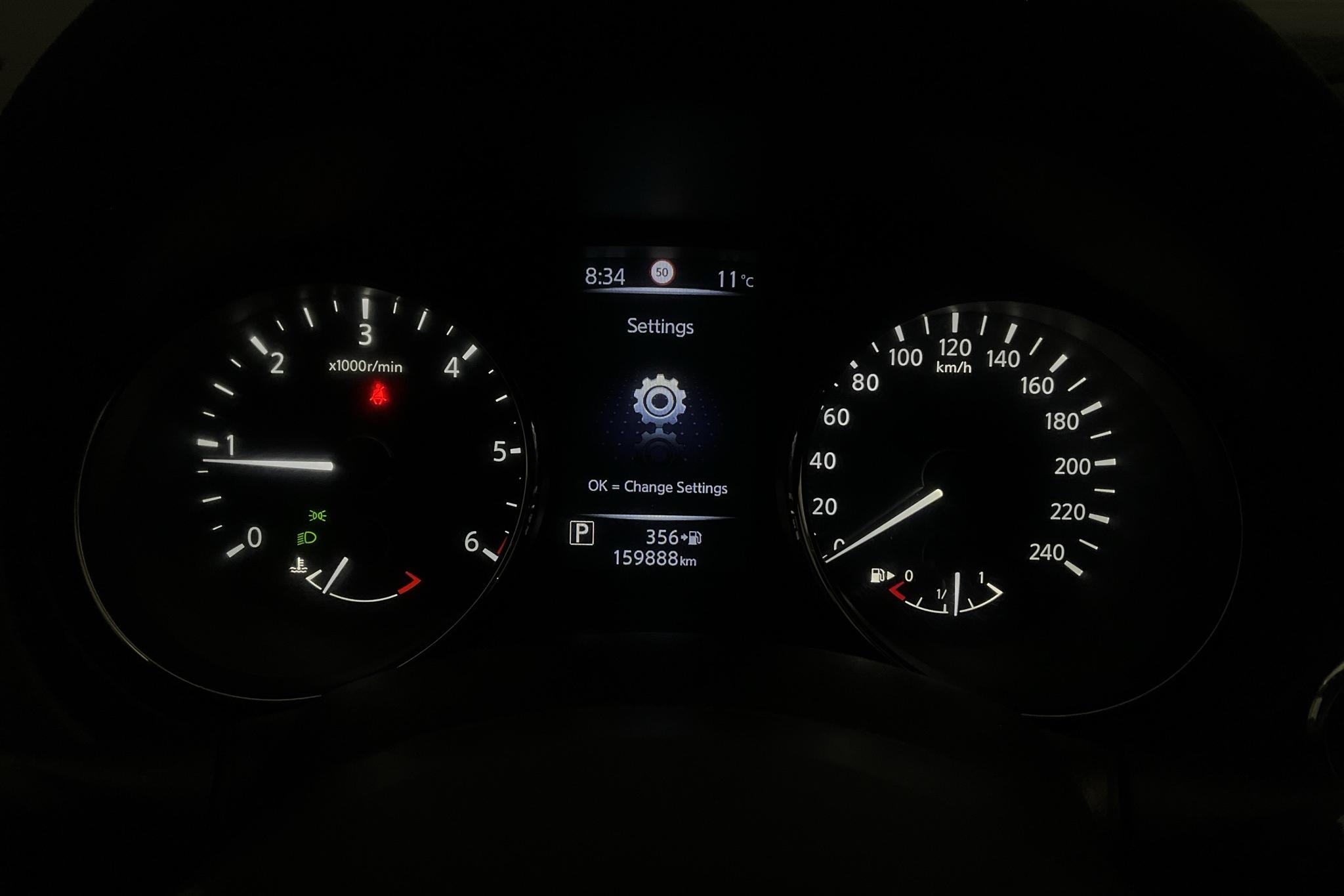 Nissan X-trail 1.6 dCi 2WD (130hk) - 159 900 km - Automatic - white - 2017