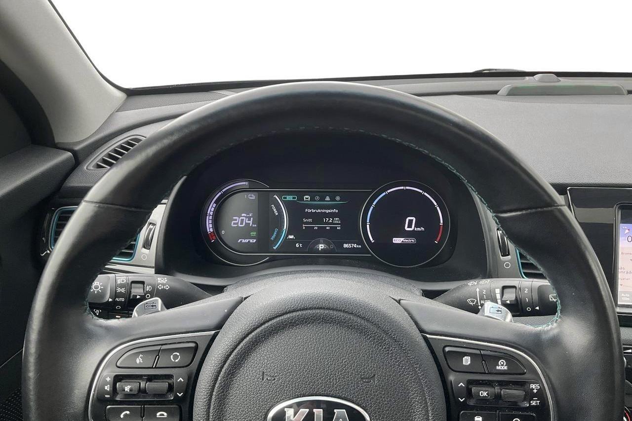 KIA Niro EV 64 kWh (204hk) - 86 580 km - Automatic - gray - 2019
