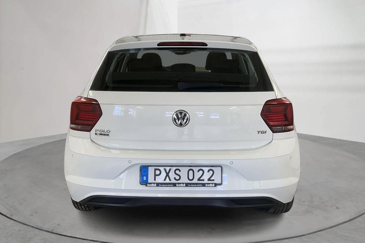 VW Polo 1.0 TGI 5dr (90hk) - 11 572 mil - Manuell - vit - 2018
