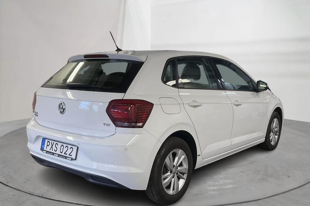 VW Polo 1.0 TGI 5dr (90hk) - 115 720 km - Manual - white - 2018
