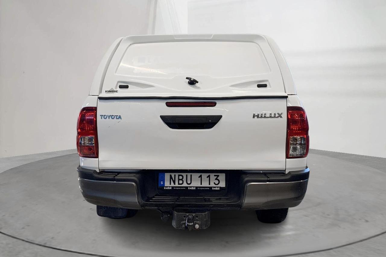 Toyota Hilux 2.4 D 4WD (150hk) - 136 330 km - Manual - white - 2018