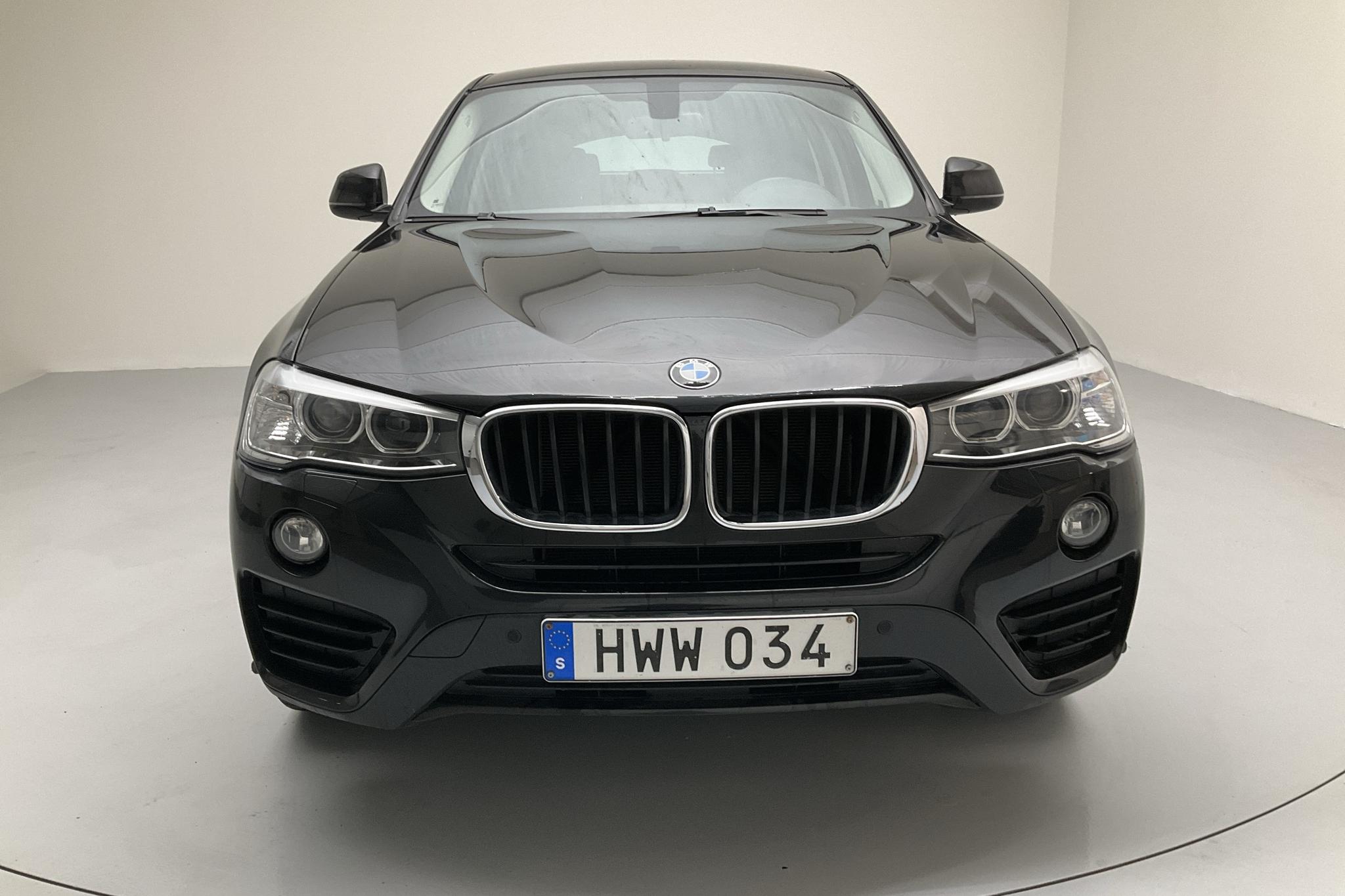 BMW X4 xDrive 20d, F26 (190hk) - 133 070 km - Automatic - black - 2017