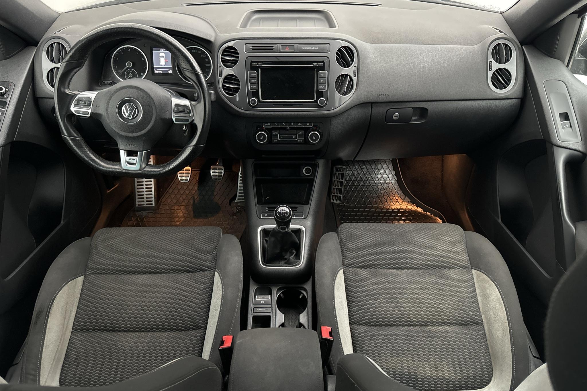 VW Tiguan 1.4 TSI 4MOTION (160hk) - 195 500 km - Manual - Dark Grey - 2013