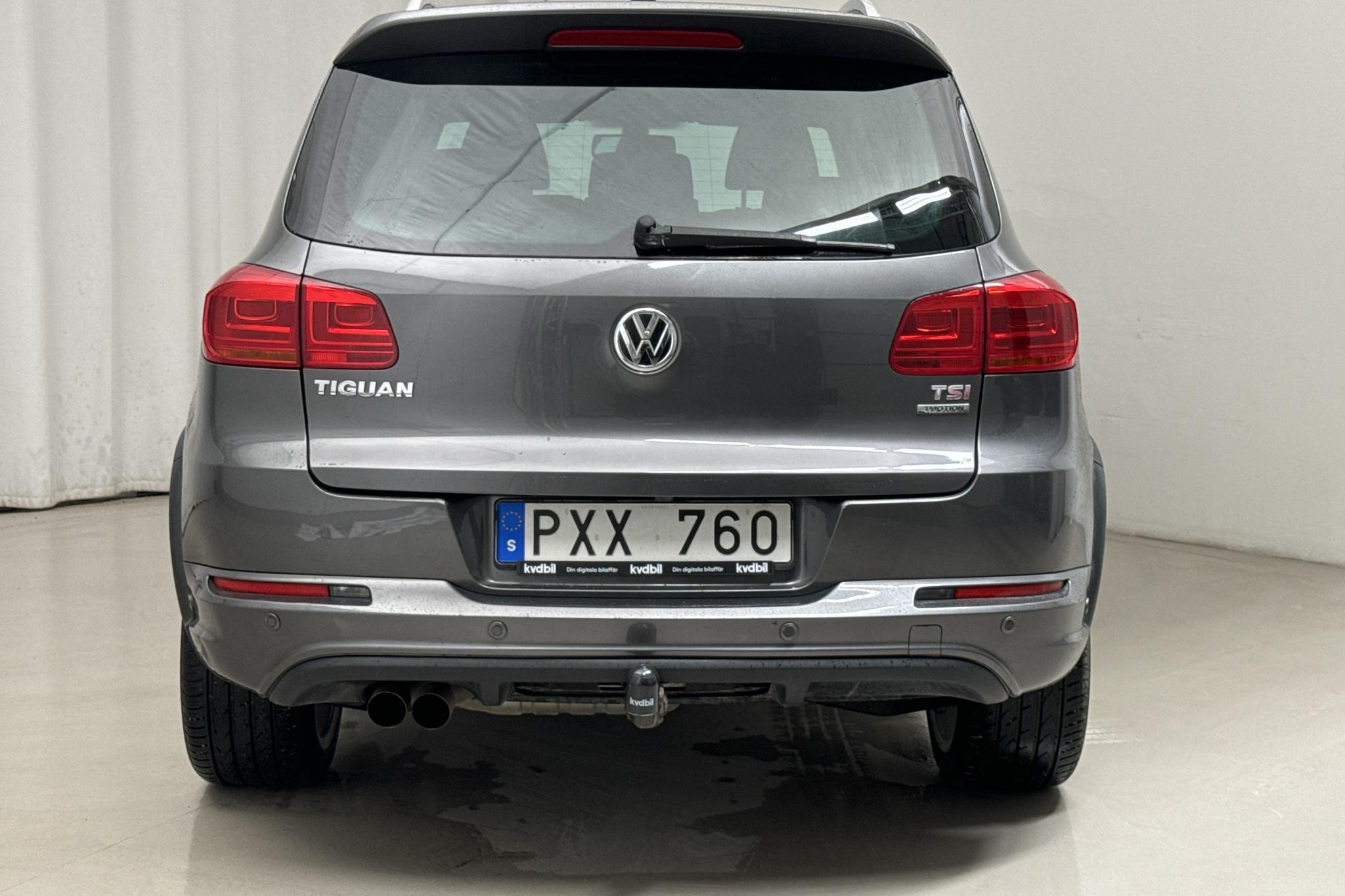VW Tiguan 1.4 TSI 4MOTION (160hk) - 19 550 mil - Manuell - Dark Grey - 2013