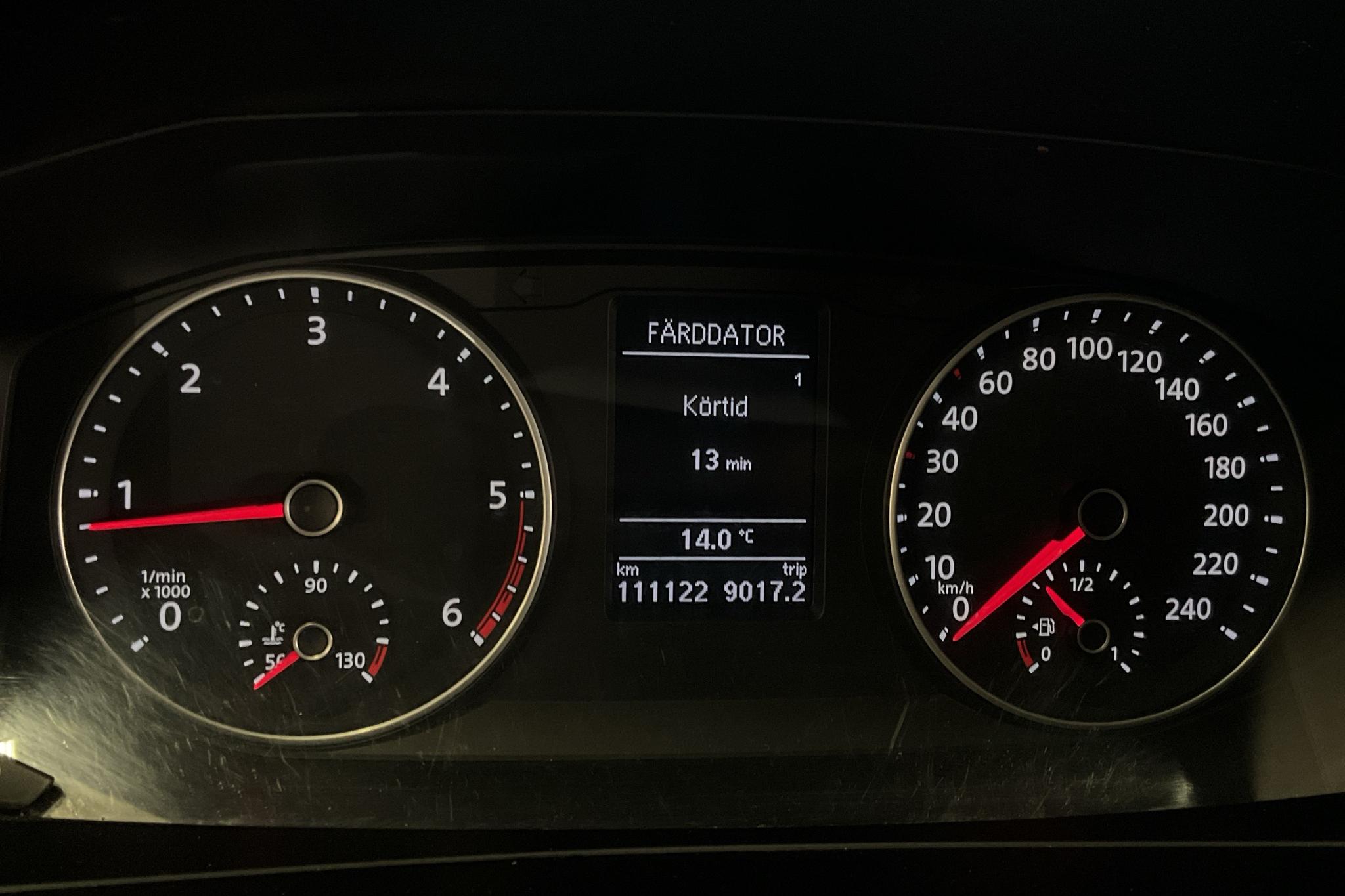 VW Transporter T6 2.0 TDI BMT Skåp 4MOTION (150hk) - 11 112 mil - Automat - vit - 2018