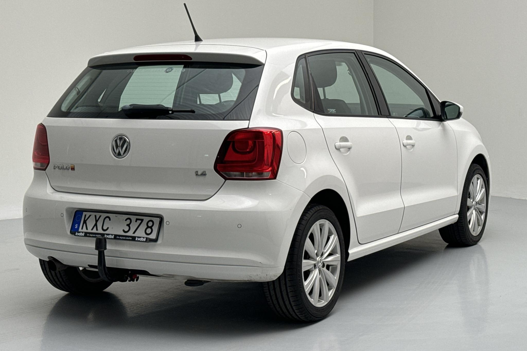 VW Polo 1.4 5dr (85hk) - 173 780 km - Käsitsi - valge - 2011