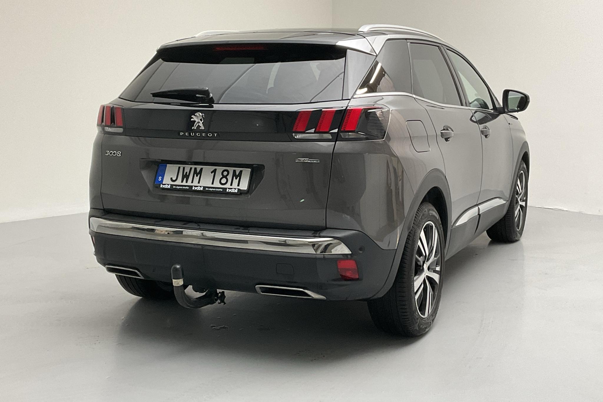Peugeot 3008 1.5 BlueHDi (130hk) - 131 480 km - Automatyczna - szary - 2019
