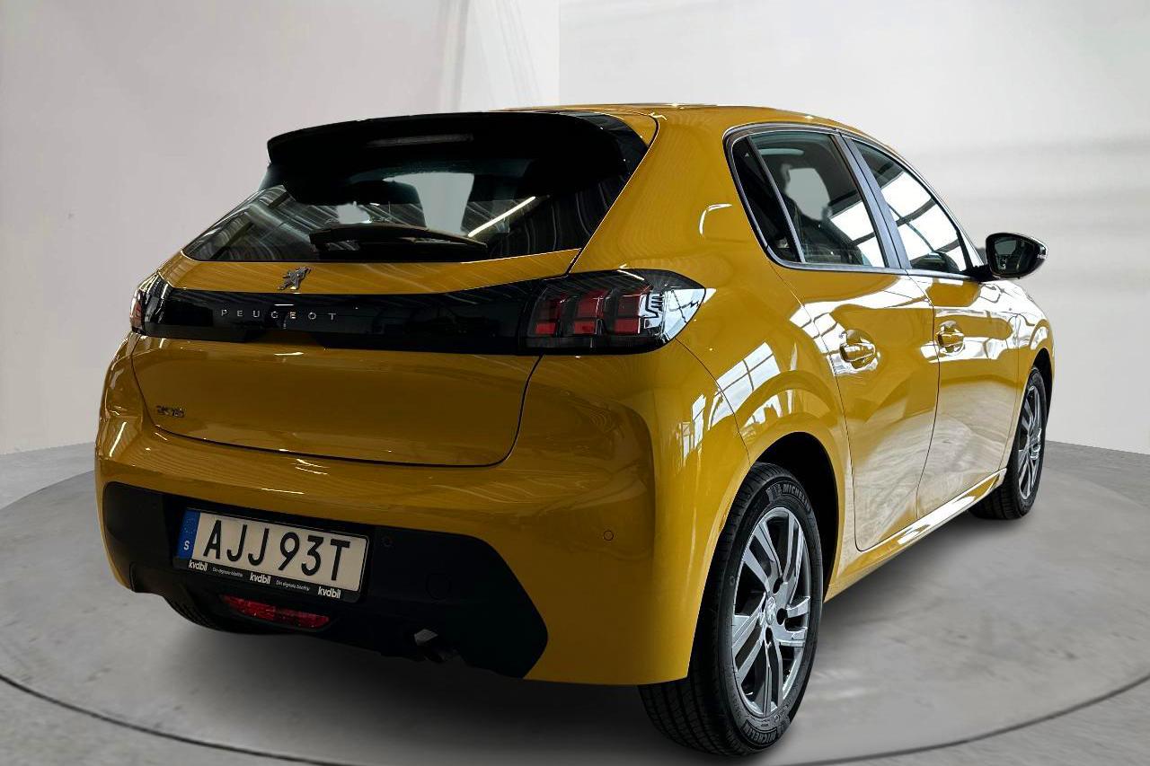 Peugeot 208 1.2 PureTech 5dr (75hk) - 11 680 km - Manual - yellow - 2022
