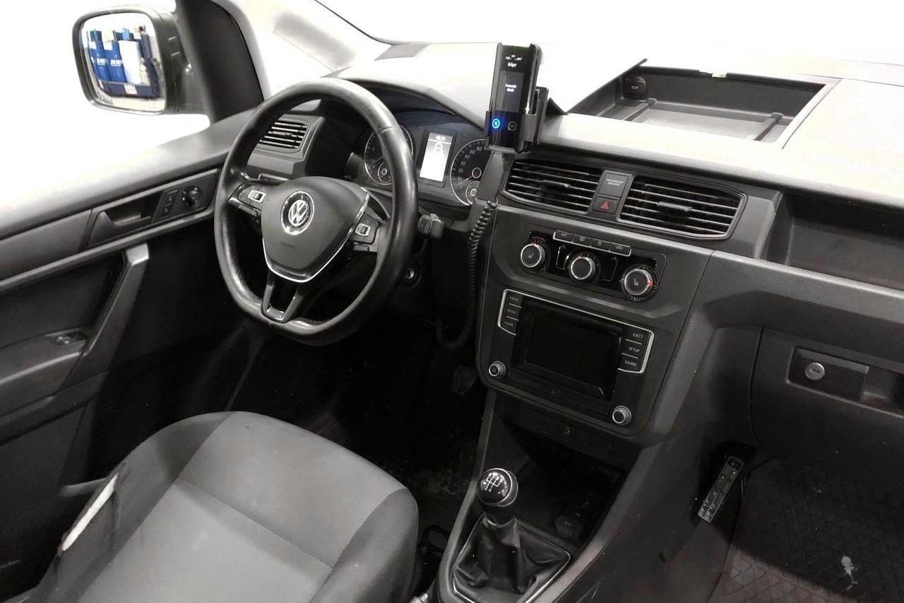 VW Caddy 2.0 TDI Maxi Skåp (102hk) - 16 031 mil - Manuell - vit - 2016