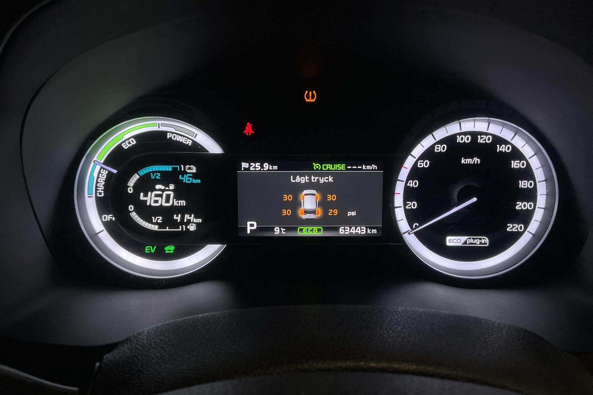 KIA Niro Plug-in Hybrid 1.6 (141hk) - 63 440 km - Automatic - black - 2018