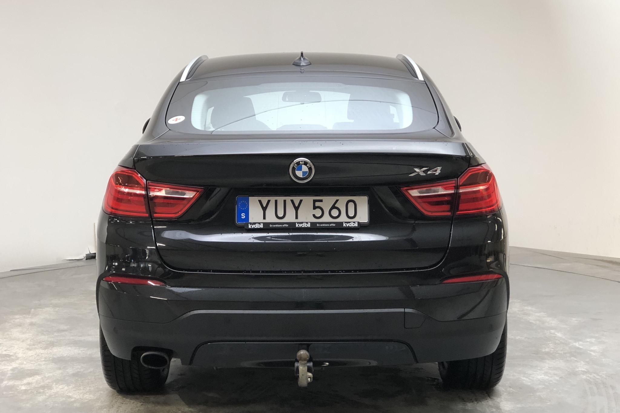 BMW X4 xDrive 20d, F26 (190hk) - 155 240 km - Automatic - black - 2018