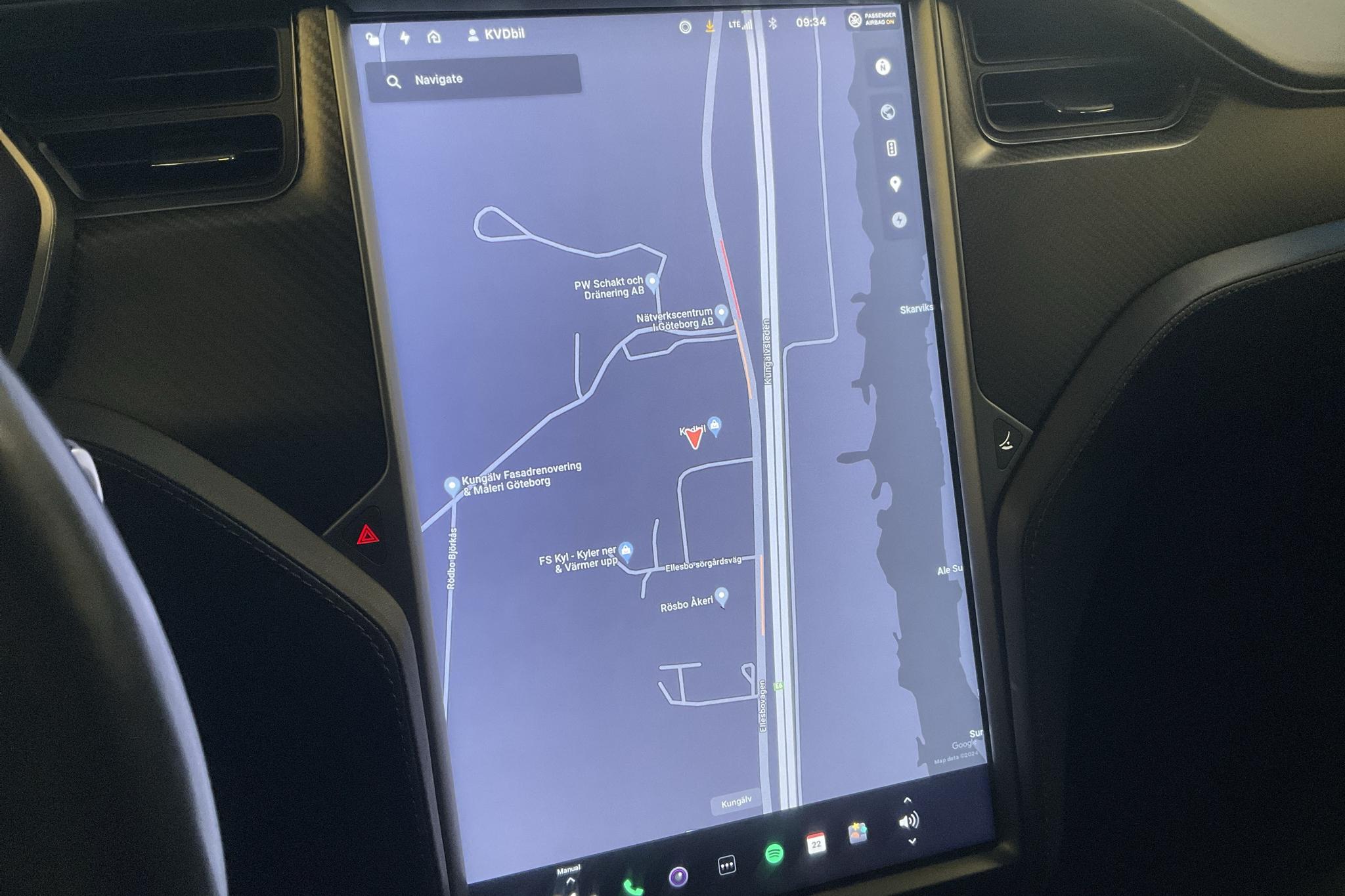 Tesla Model S 100D - 10 970 mil - Automat - grå - 2018