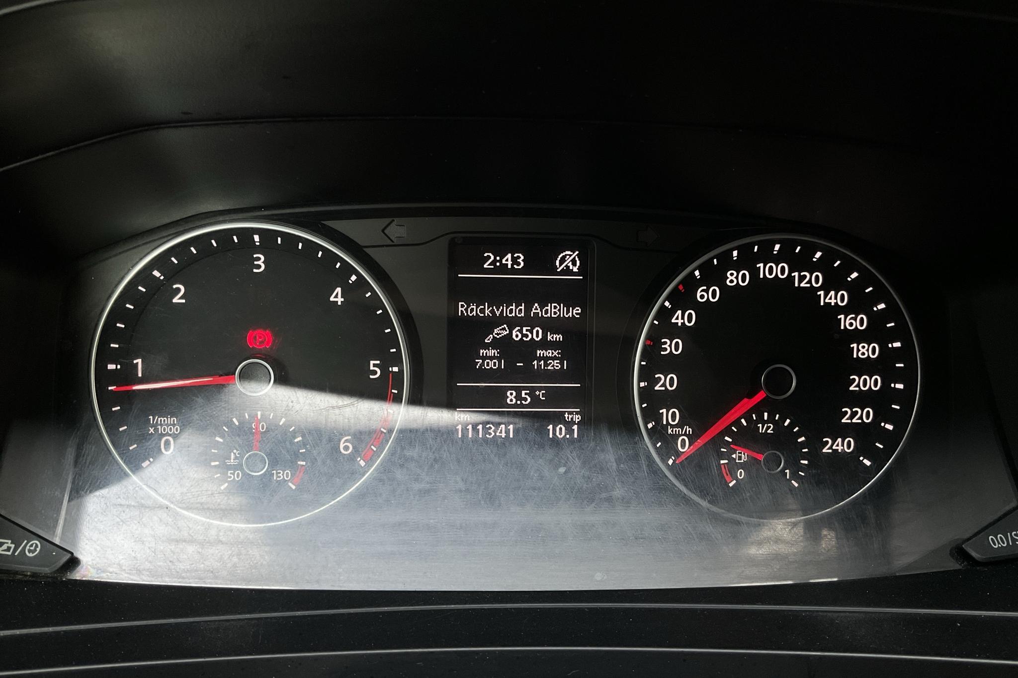 VW Transporter T6 2.0 TDI BMT Skåp 4MOTION (150hk) - 11 136 mil - Manuell - vit - 2017