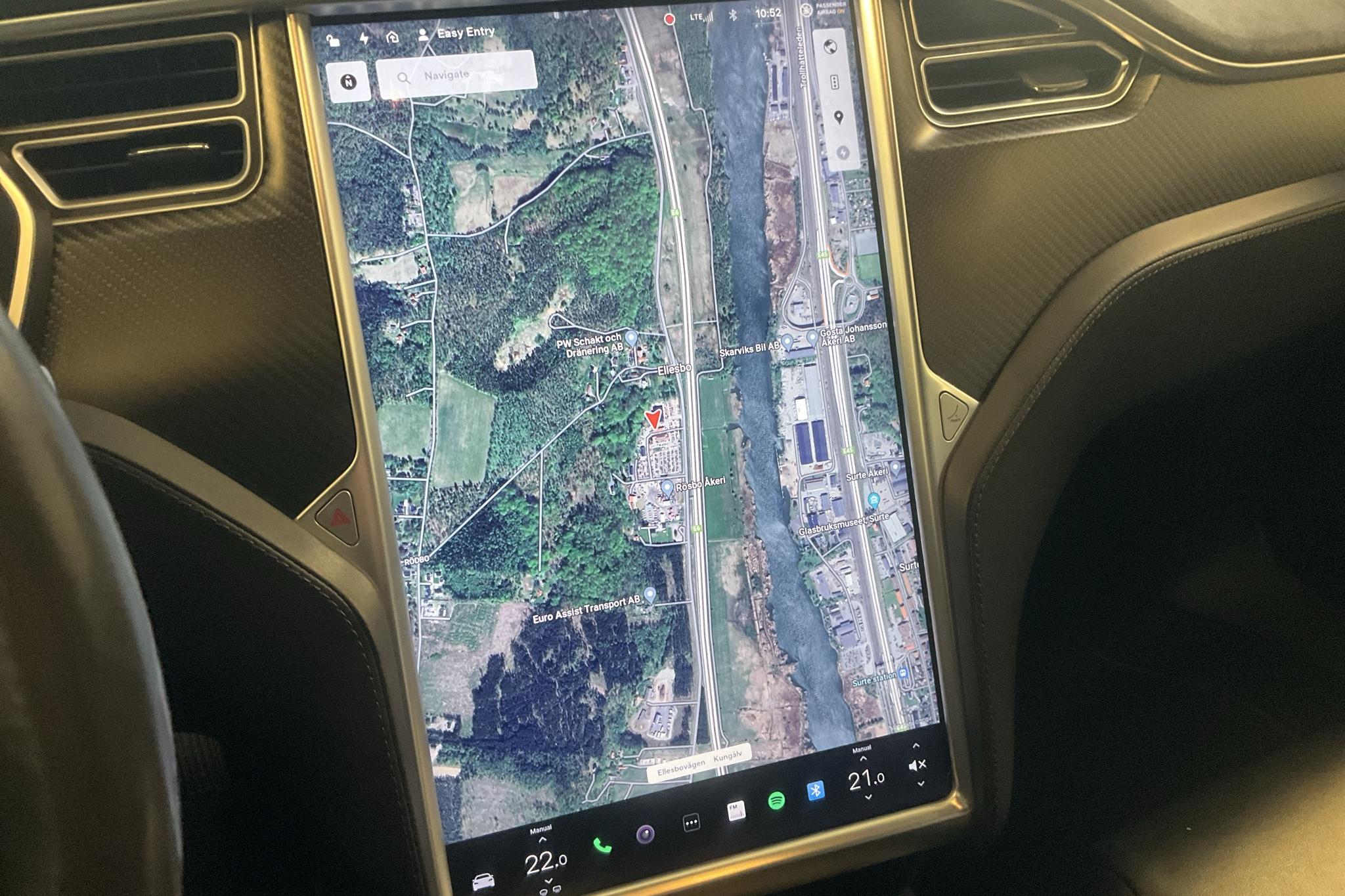Tesla Model S 90D - 203 290 km - Automatic - gray - 2017