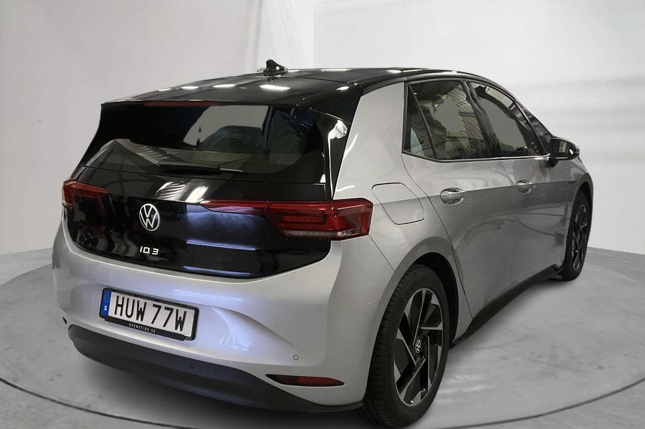 VW ID.3 58kWh (204hk) - 59 210 km - Automatic - silver - 2021