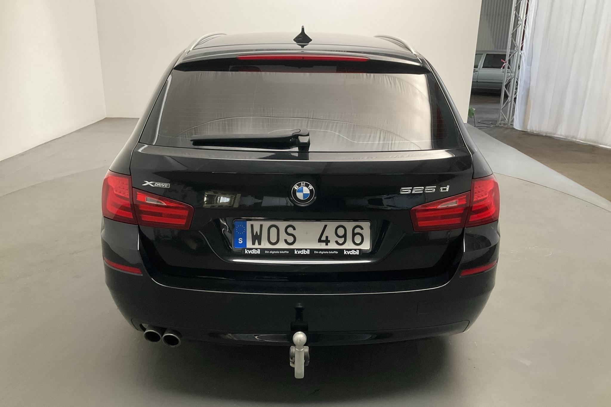BMW 525d xDrive Touring, F11 (218hk) - 213 060 km - Automatyczna - czarny - 2013